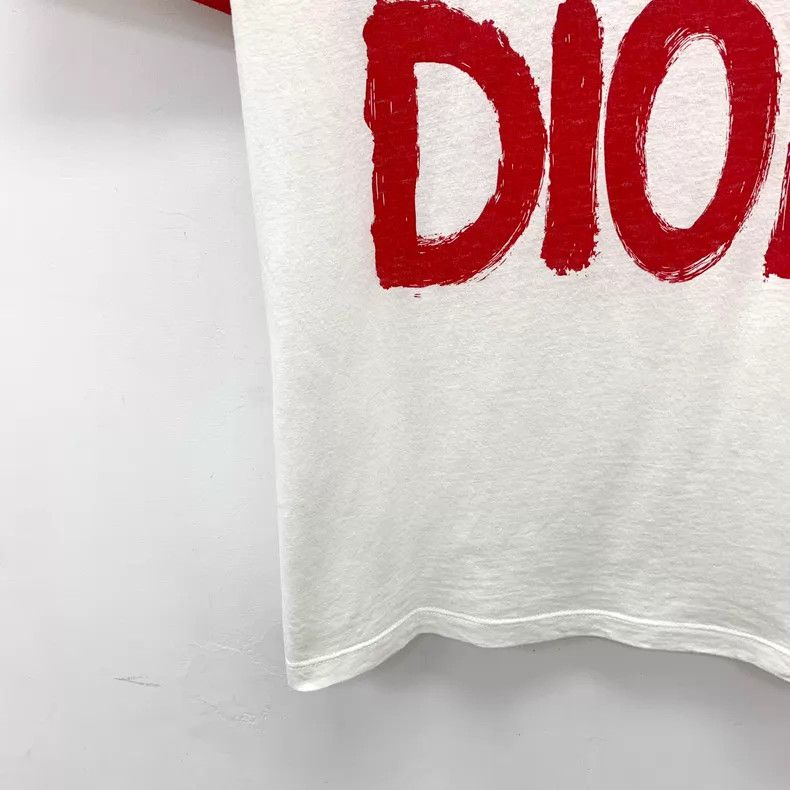 Dior Dior 24 white logo letter print cotton round-neck short-sl Size S / US 4 / IT 40 - 4 Thumbnail