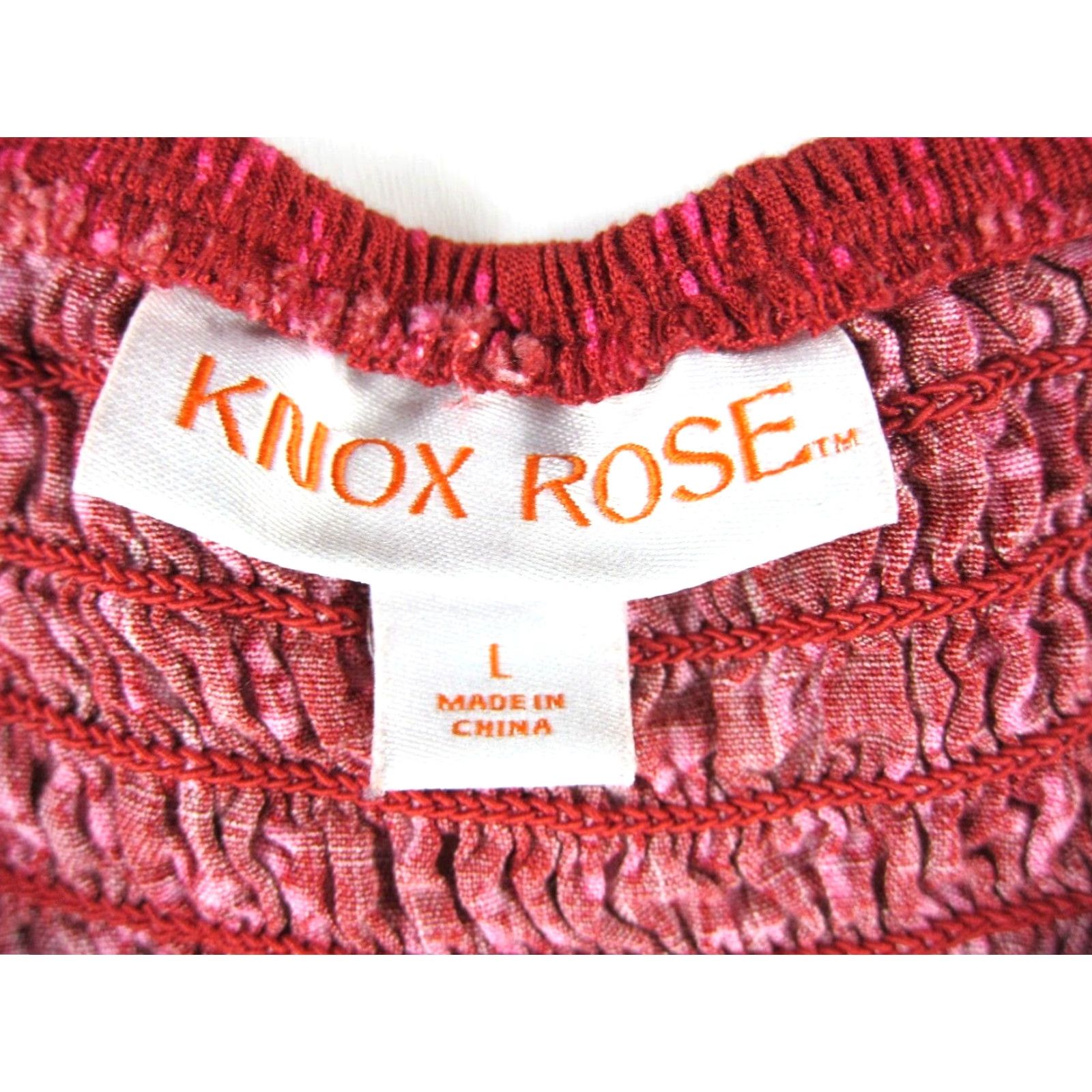 Vintage Knox Rose Jumpsuit 100% Rayon Pink Floral Pocket Wide Leg L Adult Womens Size 36" / US 14 / IT 50 - 3 Thumbnail