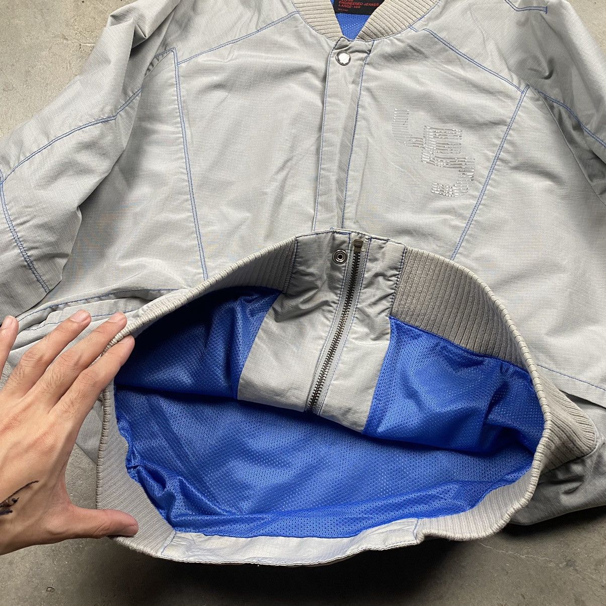 Levi's × Levi's Made & Crafted × Levi's Vintage Clothing Levis Satin Bomber Jacket Size US M / EU 48-50 / 2 - 10 Thumbnail