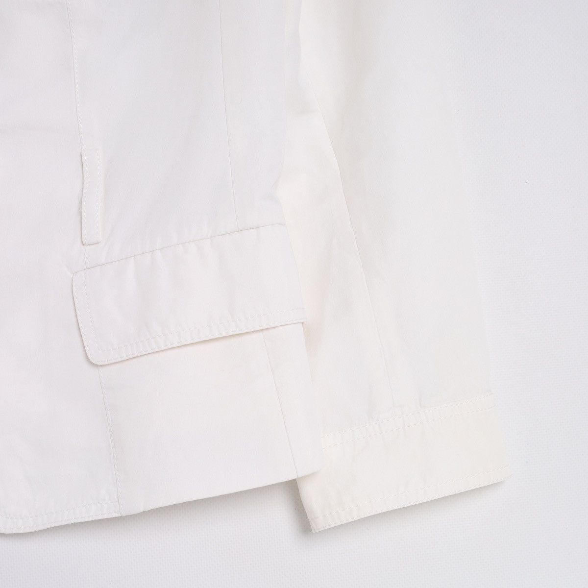 Celine Celine White Cotton Blazer Jacket size 40 Size M / US 6-8 / IT 42-44 - 9 Thumbnail