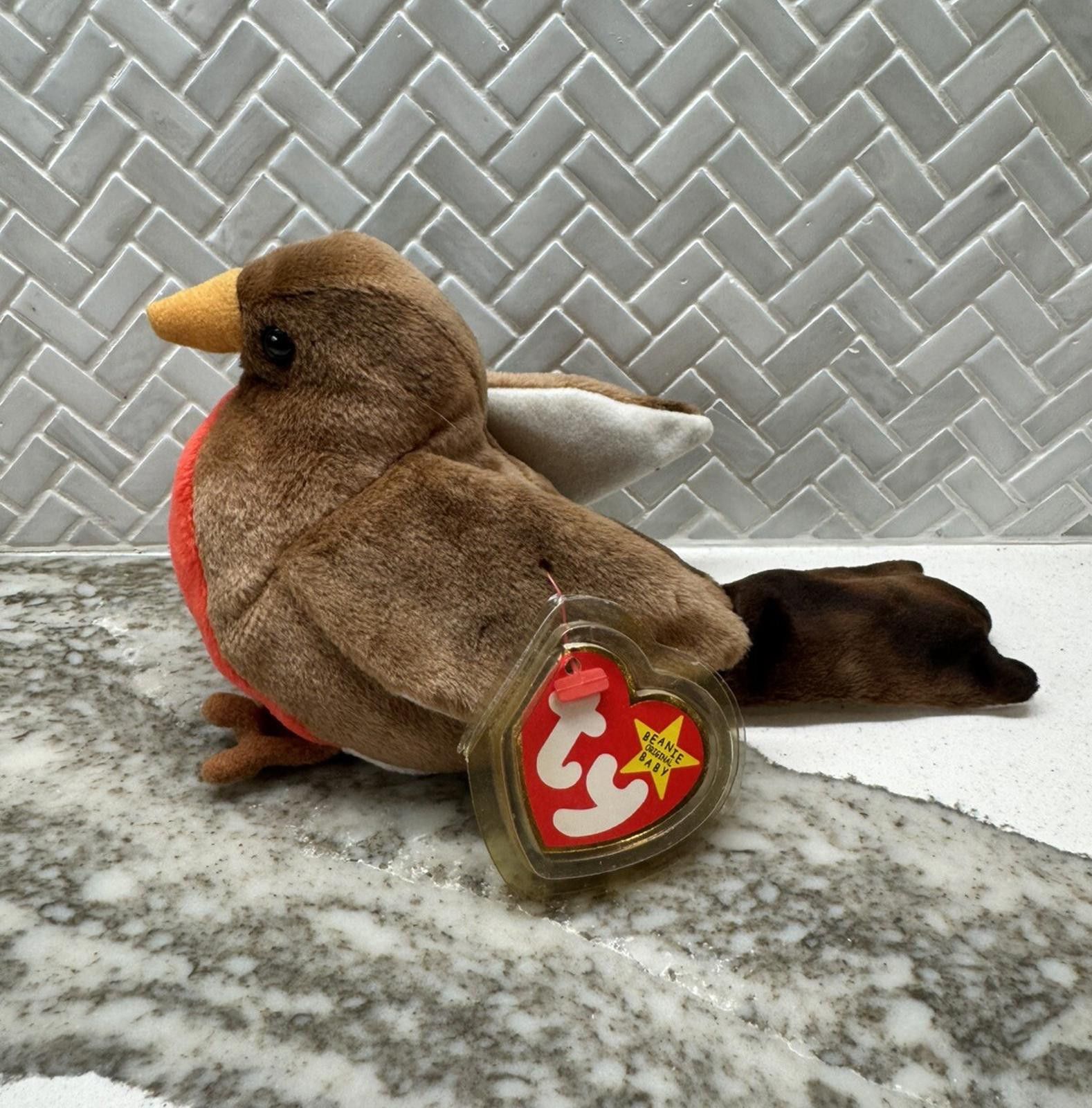 Tyler The Creator TY Inc. EARLY THE ROBIN BIRD BEANIE BABY RETIRED BEANIES Size ONE SIZE - 1 Thumbnail