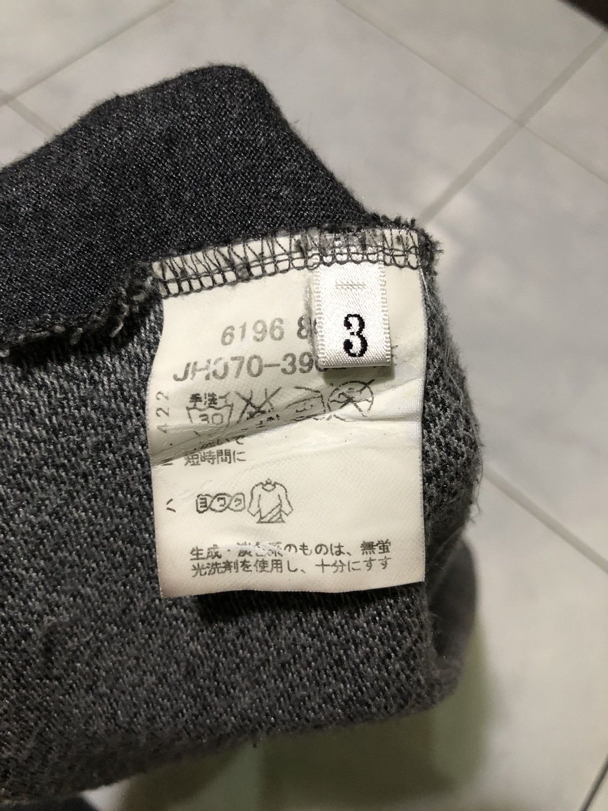 Takeo Kikuchi Takeo Kikuchi Double Layer Collar Long Slevee Texture Tshirt Size US L / EU 52-54 / 3 - 9 Thumbnail