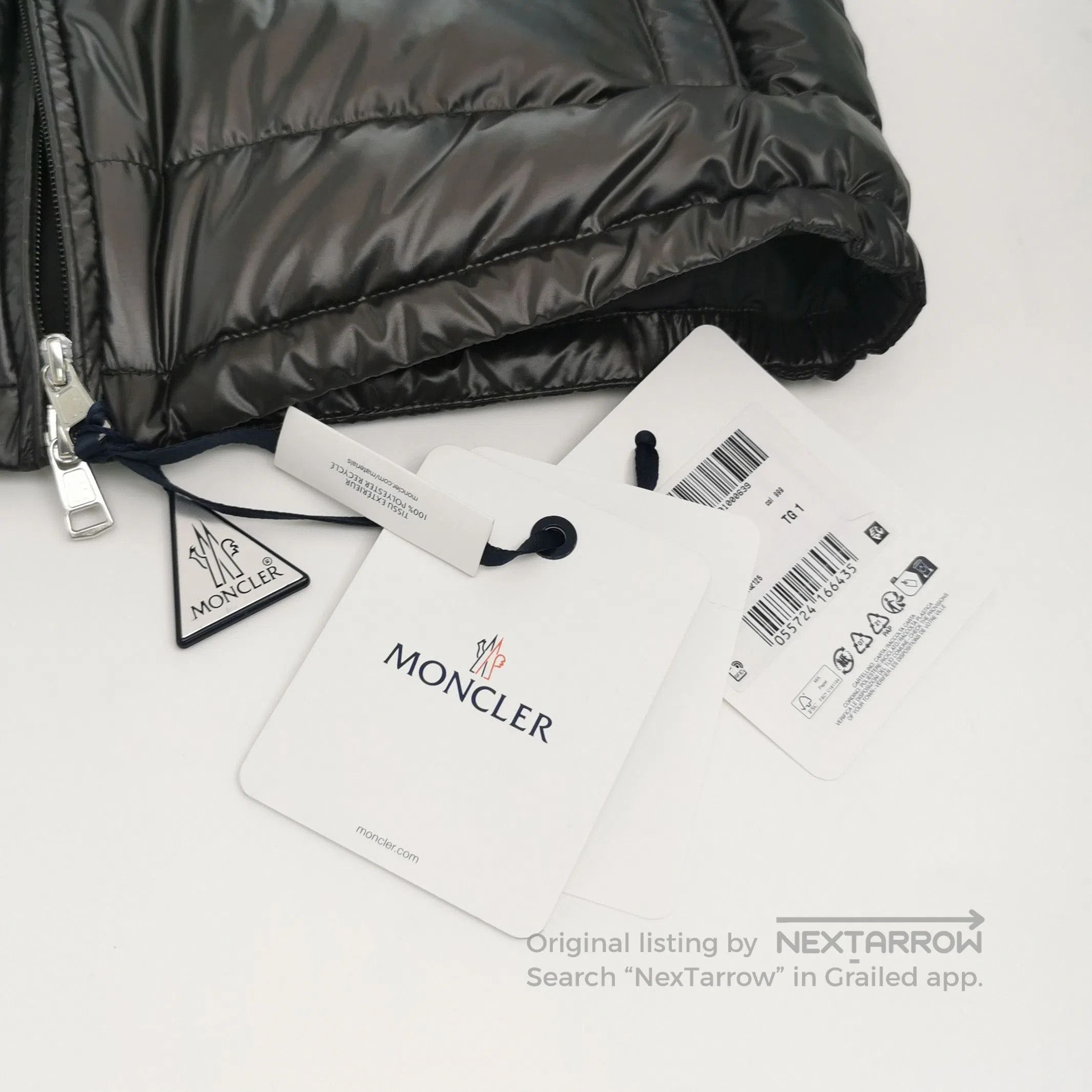 Moncler Moncler Cotton Logo Long-Sleeve T-Shirt L. Size US L / EU 52-54 / 3 - 3 Thumbnail