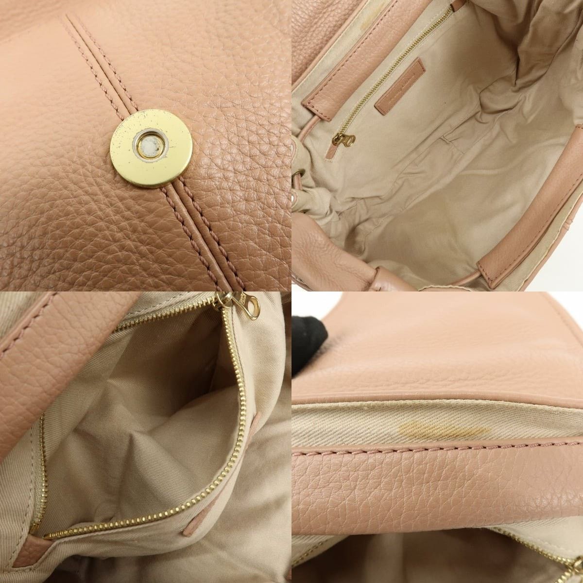 Chloe Chloe See By Chloe Calfskin Crossbody Bag Pink Size ONE SIZE - 7 Thumbnail