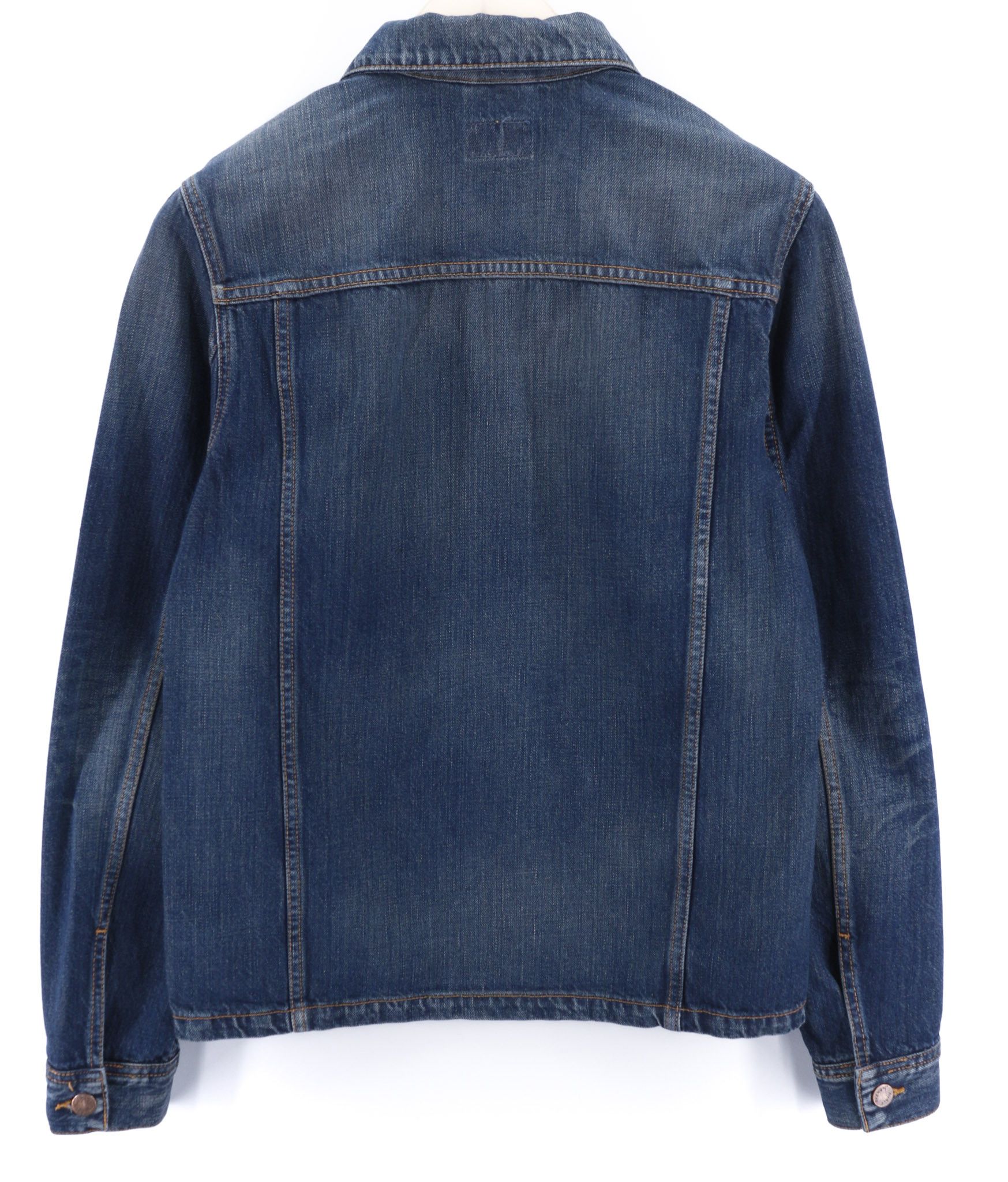 Nudie Jeans RONNY WORN AUTHENTIC XS Denim Polo Jacket 80360 Size US XS / EU 42 / 0 - 2 Thumbnail