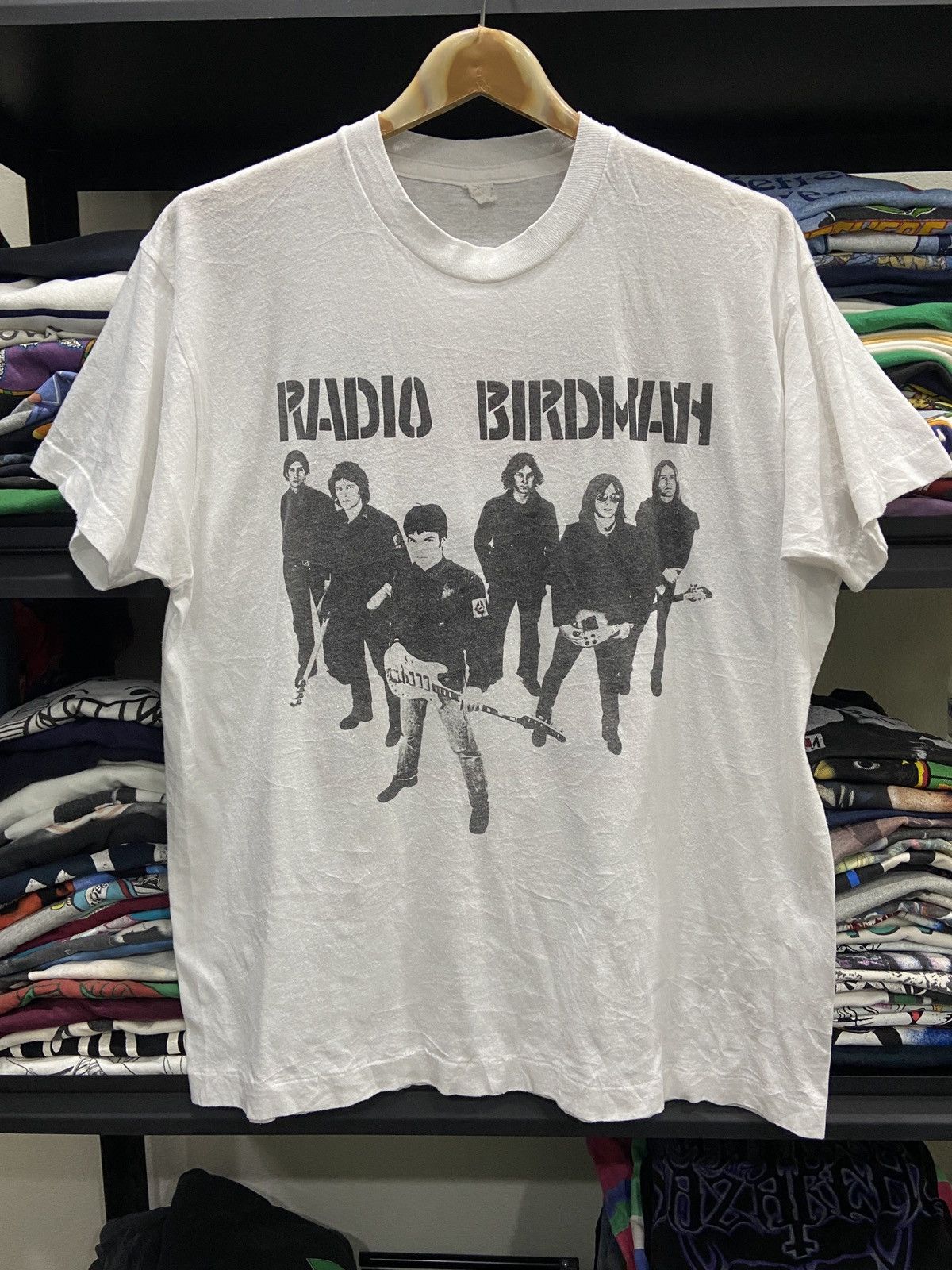 Band Tees VERY Vintage 70s,80s RADIO BIRDMAN Punk Rock Band TShirt Size US XL / EU 56 / 4 - 1 Thumbnail