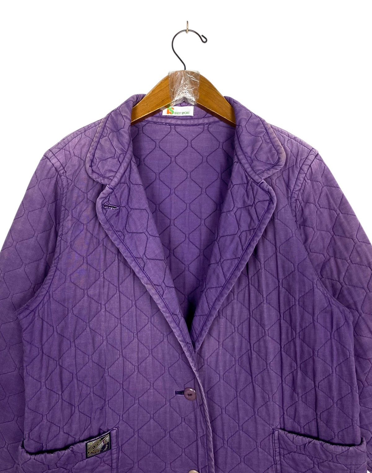 Issey Miyake Rare‼️ Vintage 80S ISSEY SPORTS COTTON QUILTED JACKET Japan Size M / US 6-8 / IT 42-44 - 4 Thumbnail