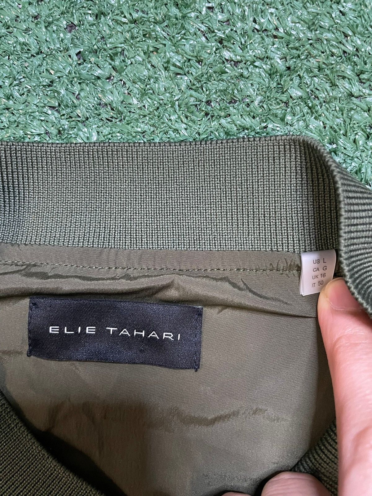 Elie Tahari Elie Tahari olive green jacket Size US L / EU 52-54 / 3 - 3 Thumbnail