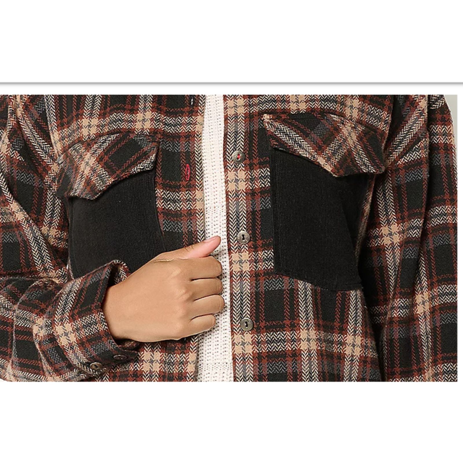 & Other Stories Peace Love World Brushed with Collar Black XS A704645 Size XS / US 0-2 / IT 36-38 - 2 Thumbnail