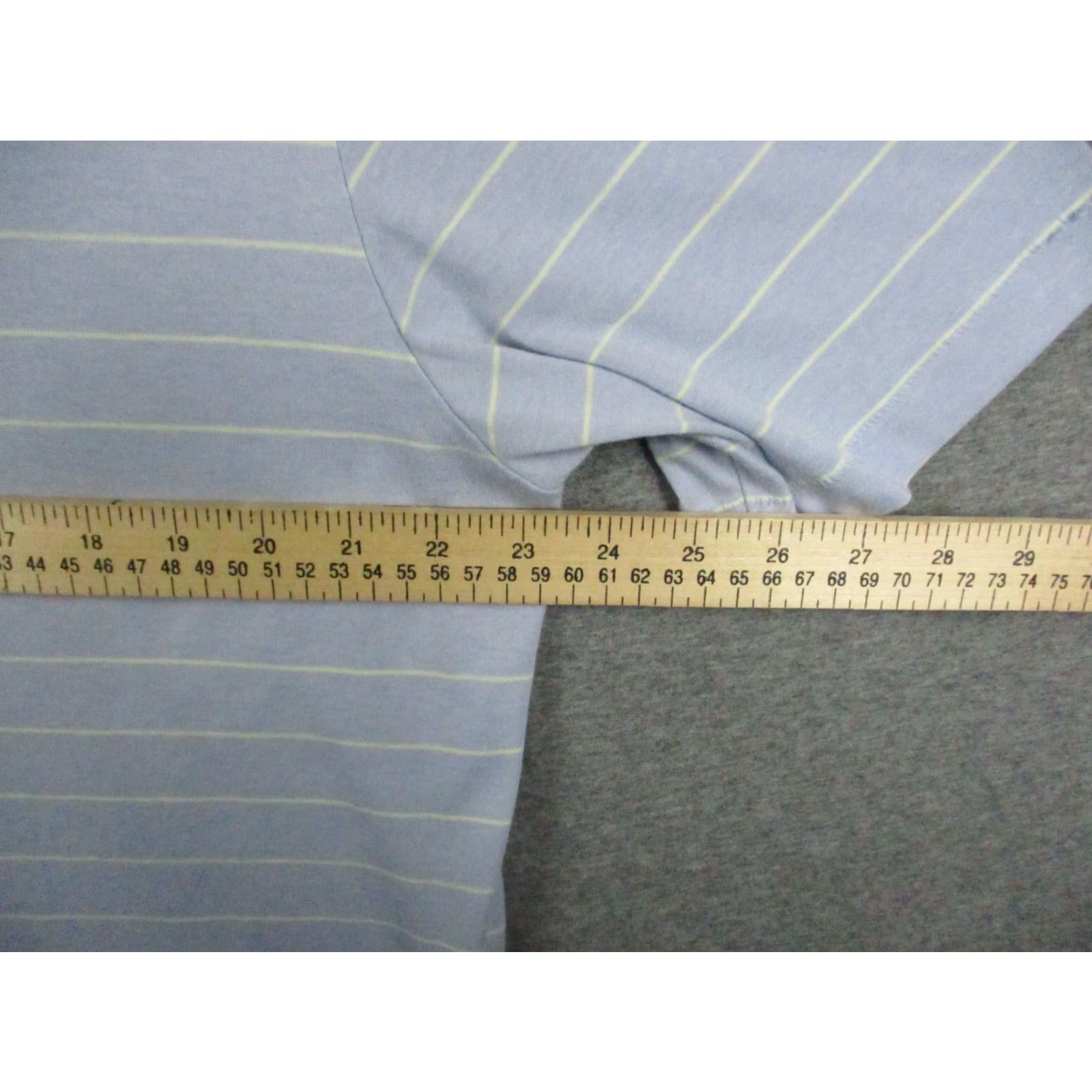 Vintage FJ Polo Shirt XL Men's Golf Blue White Stripe Cotton Polyester Blend Shirt Polo Sports Size US XL / EU 56 / 4 - 7 Thumbnail