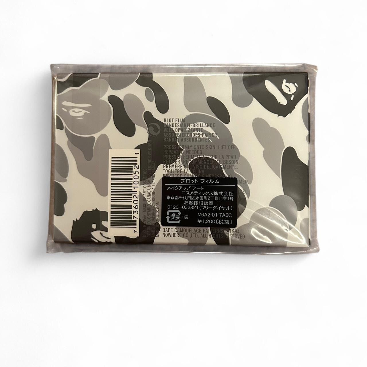 Bape Vintage Bape X Mac Makeup Pouch + Oil Blotting Sheets Size ONE SIZE - 3 Thumbnail