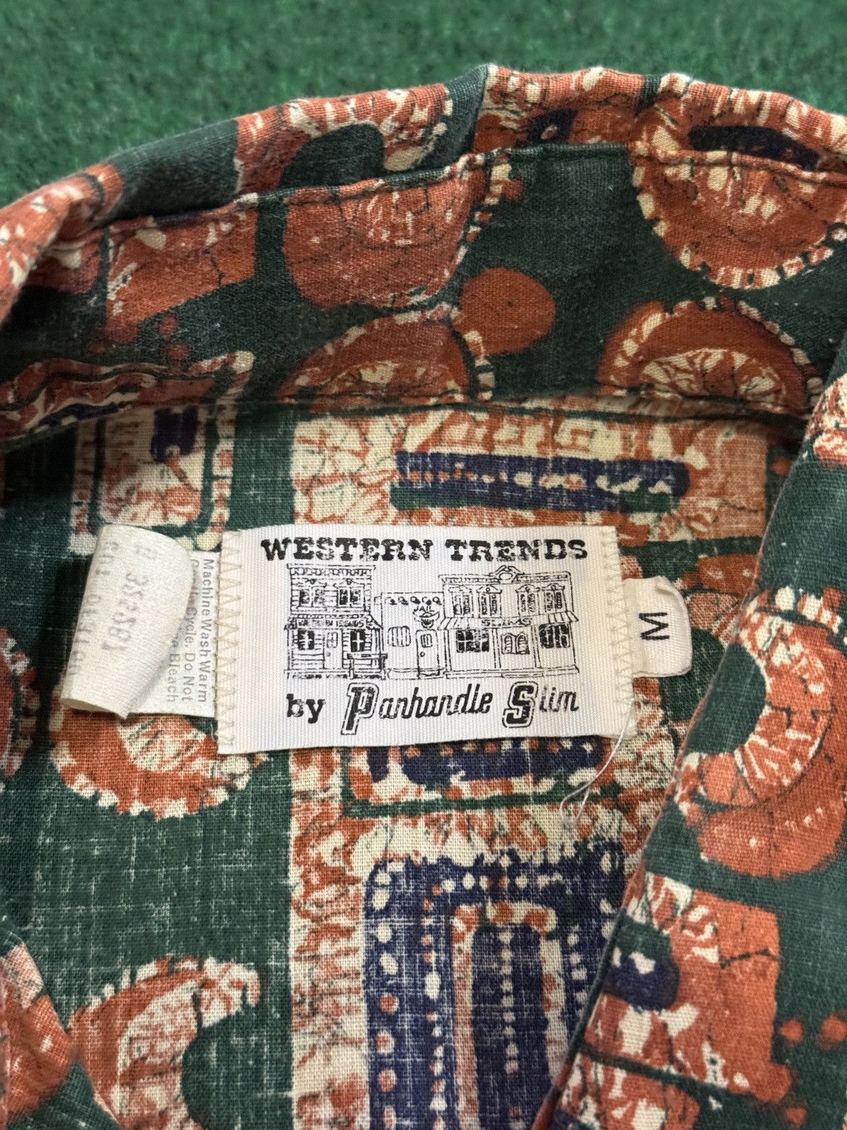 Panhandle Slim Vintage 70s Western Trends Hippie Cowboy Pearl Snap Shirt Size US M / EU 48-50 / 2 - 3 Thumbnail