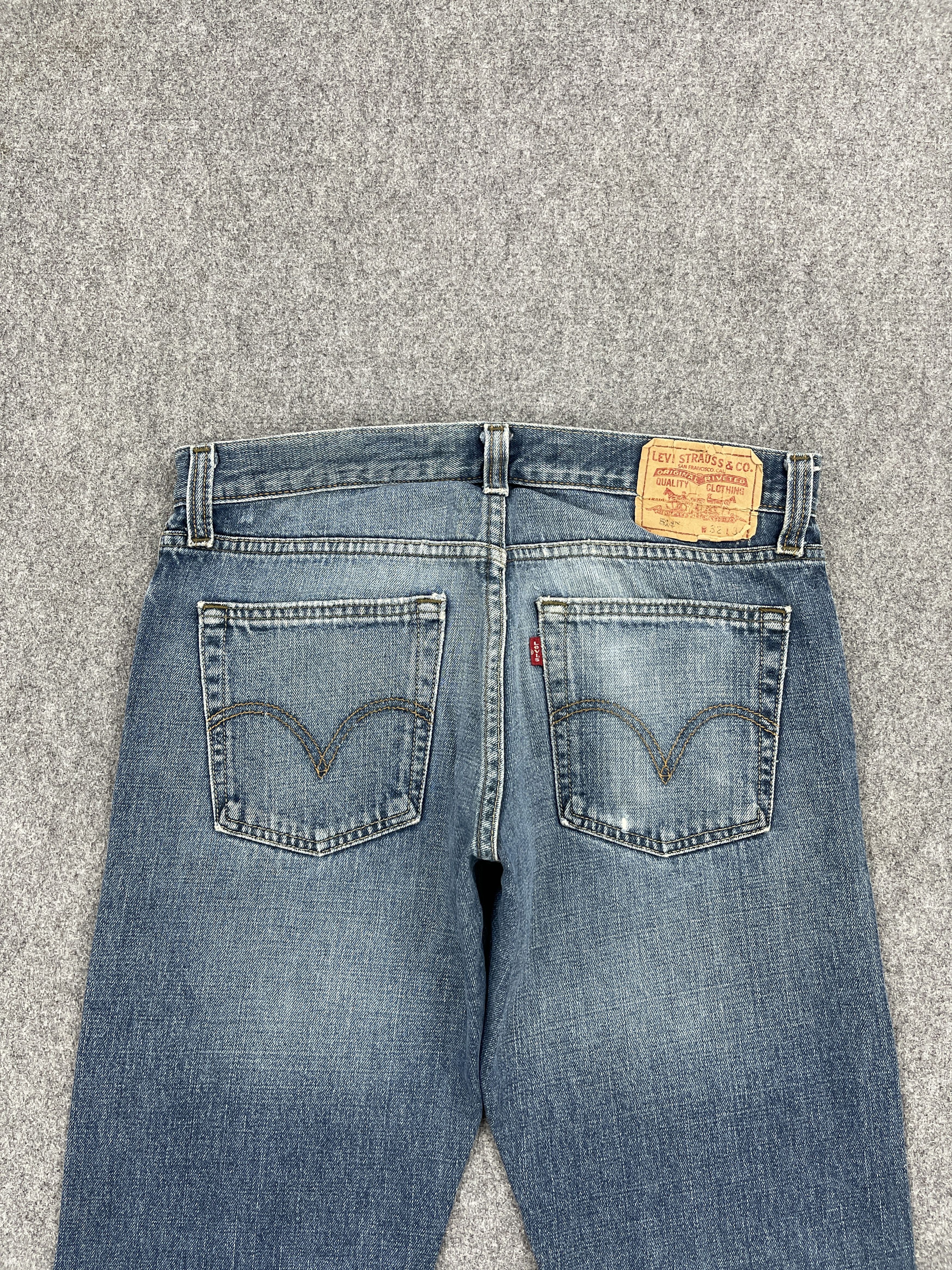 Levi's Vintage Levis 514 Faded Blue Jeans DP2556 Size US 32 / EU 48 - 5 Thumbnail