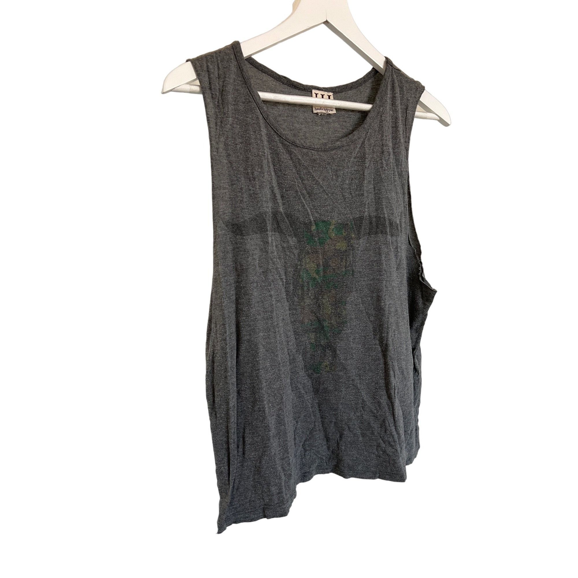 Haute Hippie Haute Hippie Longhorn Graphic Muscle Tee Size S / US 4 / IT 40 - 2 Thumbnail