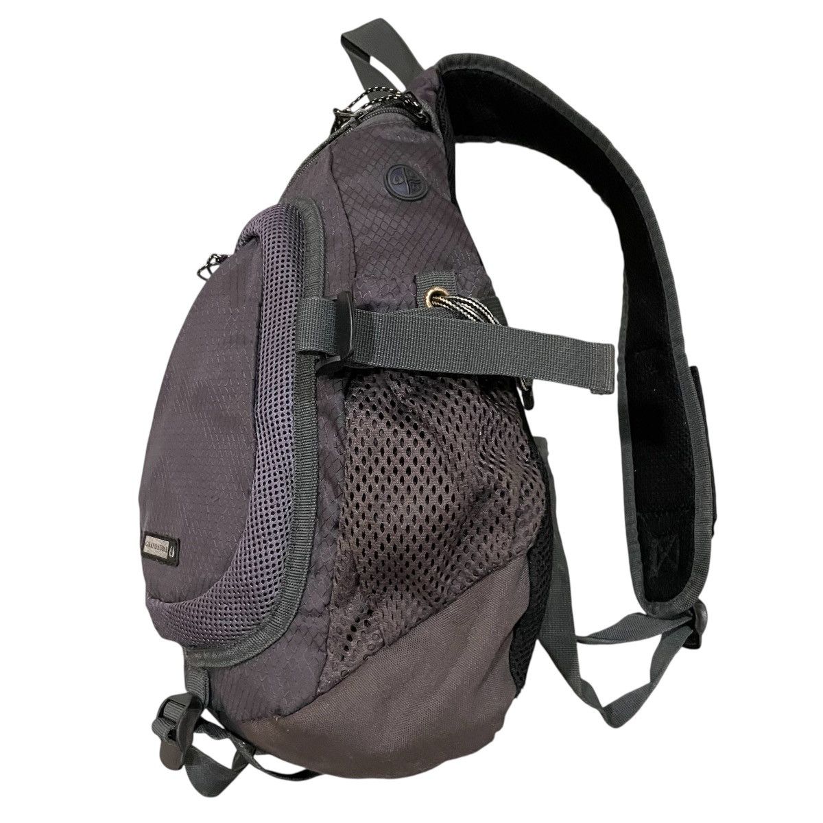 Grant Stone Grand Stone Techwear Dark Grey Ripstop Tactical Crossbody Size ONE SIZE - 6 Thumbnail