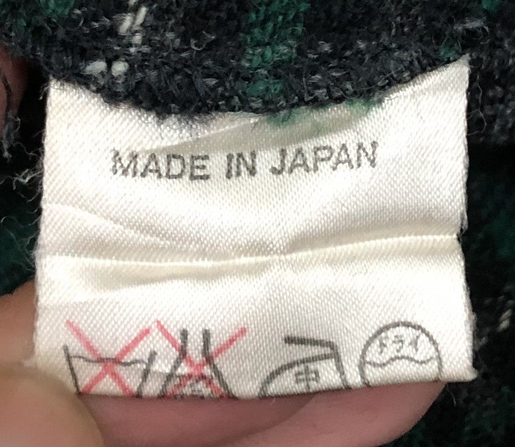 Vintage Vintage A.T Tapered Green Check Wool Pants – Made in Japan Size US 26 / EU 42 - 16 Thumbnail