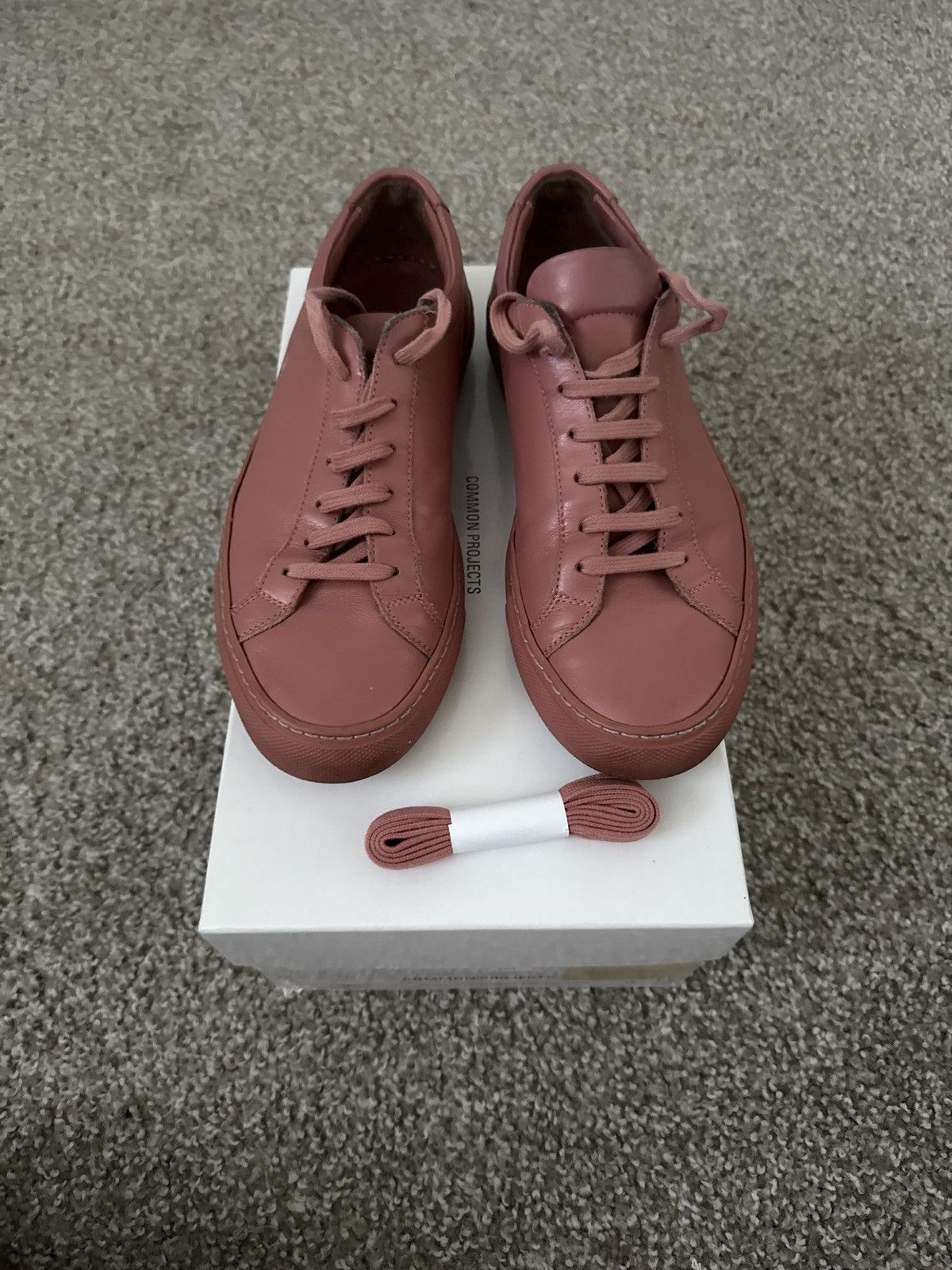 Common Projects Common Projects Rose Pink Achilles Sneakers Size 7.5 39 Size US 7.5 / EU 40-41 - 1 Thumbnail