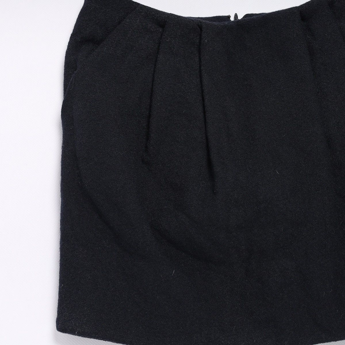 Marni Marni Wool Mini Skirt Navy Size 26" / US 2 / IT 38 - 7 Thumbnail
