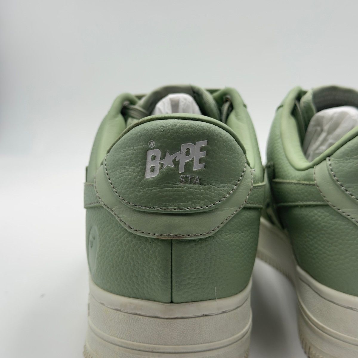 Bape A Bathing Ape Bapesta Green 2023 Size US 9.5 / EU 42-43 - 12 Thumbnail