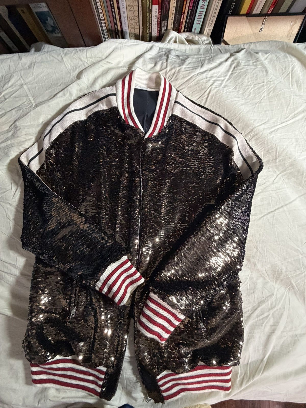 Palm Angels Palm Angles Hold Sequential Zip Up Track Jacket Medium Size US M / EU 48-50 / 2 - 1 Thumbnail