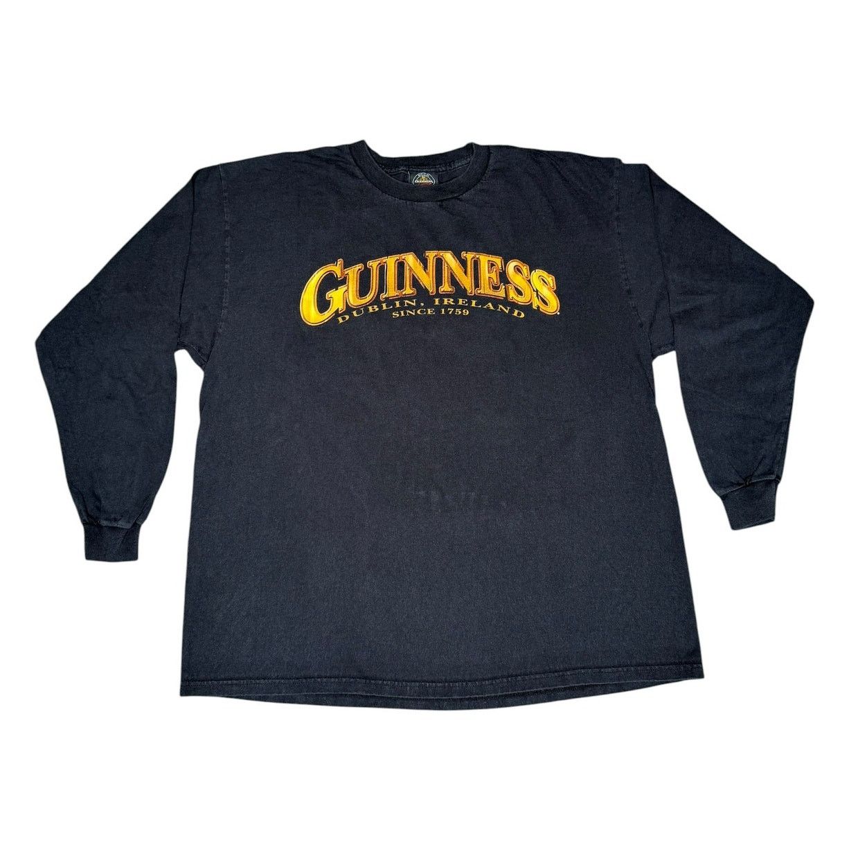 Vintage Vintage Guinness Dublin Ireland Beer Long Sleeve Shirt Size US XL / EU 56 / 4 - 2 Thumbnail