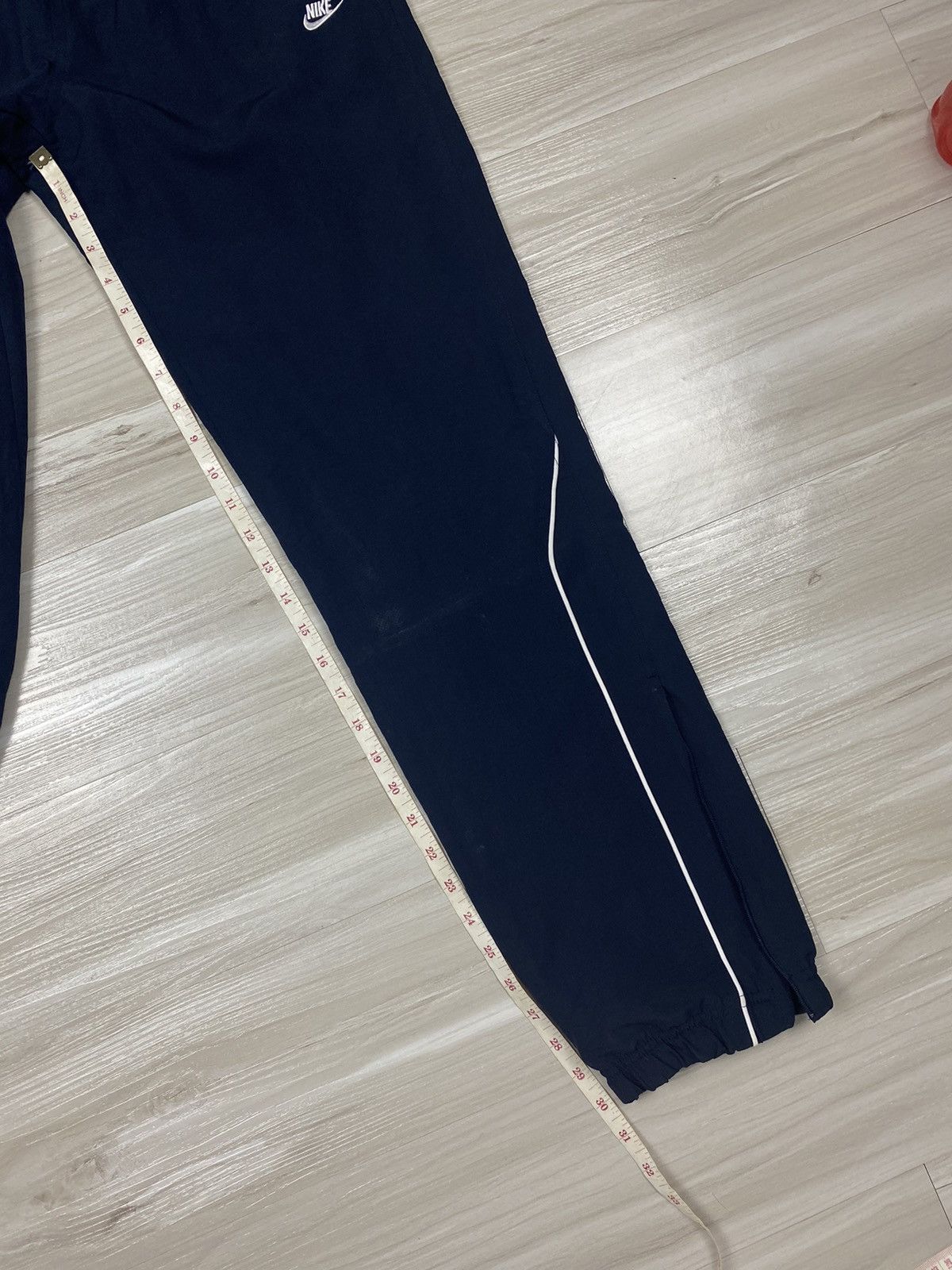 Nike × Vintage Nike Y2K Double swoosh Vintage Nylon Track Pants Drill Track Size US 30 / EU 46 - 10 Thumbnail