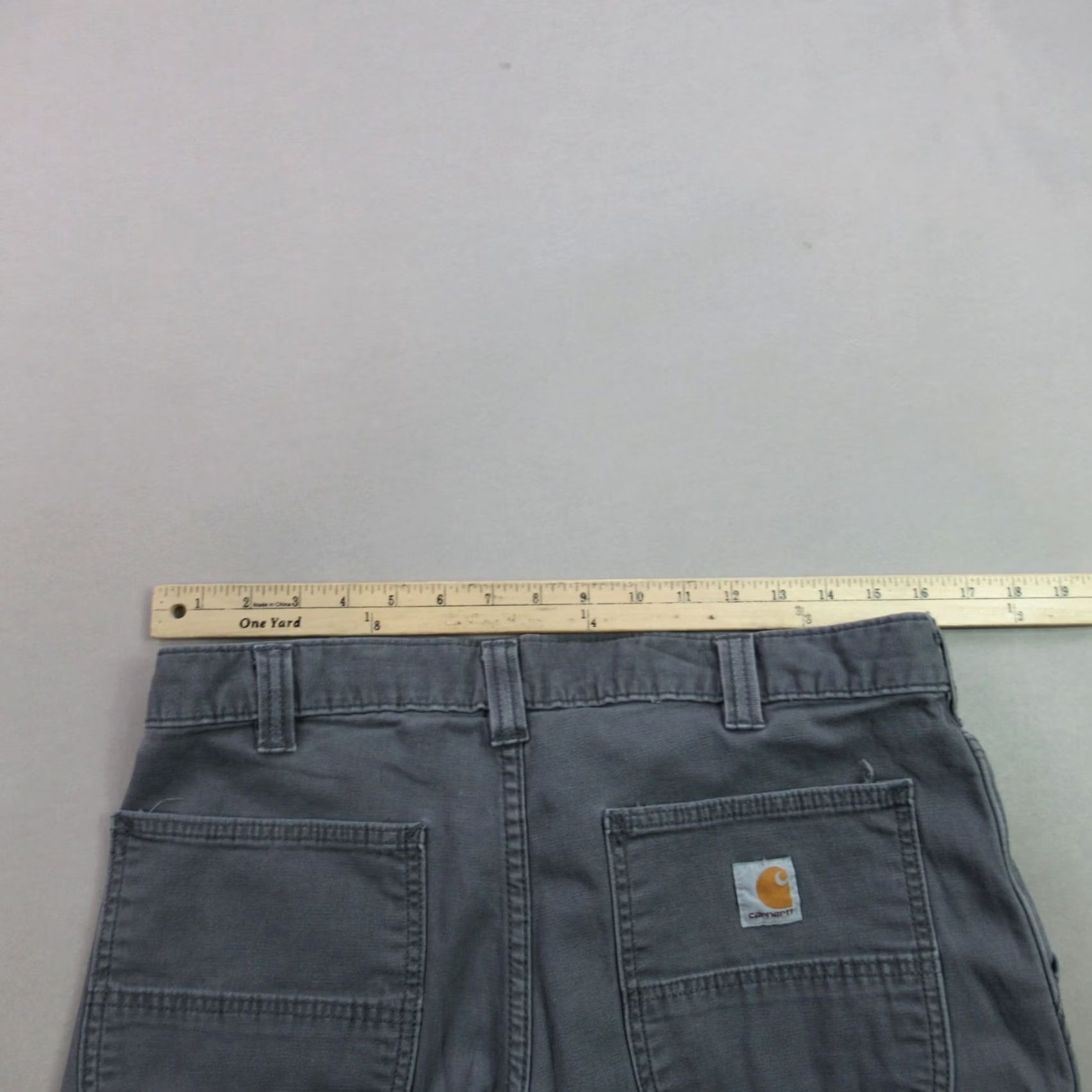 Carhartt Carhartt Shorts Mens 34 Lightweight Outdoor Pockets Relaxed Fit Cargo Gray Size US 30 / EU 46 - 6 Thumbnail