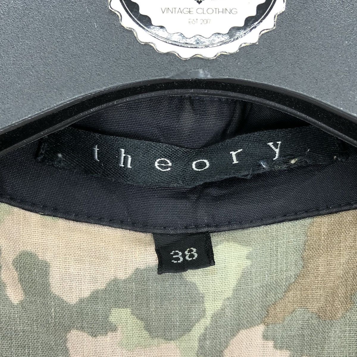 Theory Vintage 90's Coat Jacket Button up by Theory Size US L / EU 52-54 / 3 - 11 Thumbnail