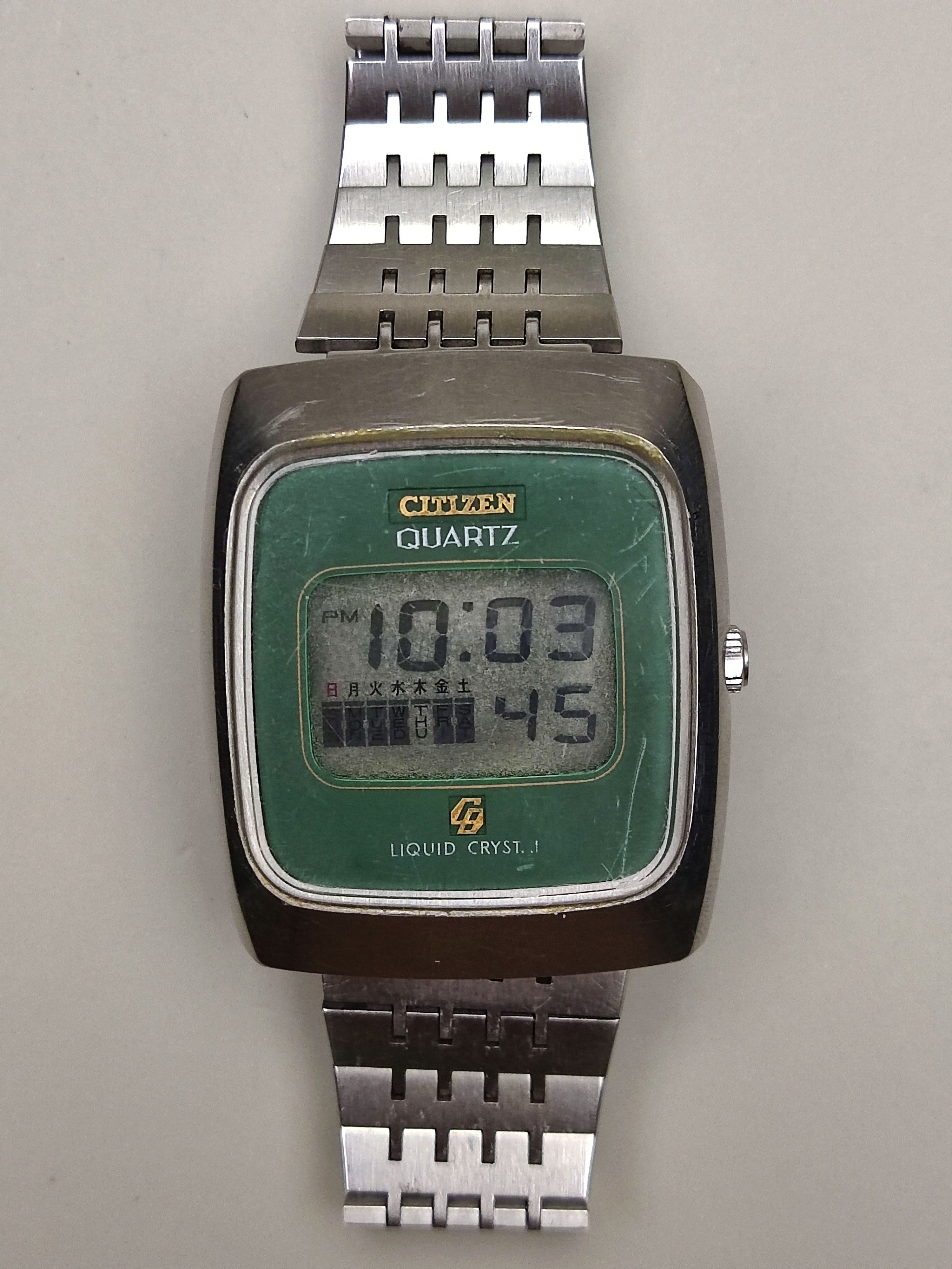 Citizen Authentic Vintage Citizen Crystron Liquid Crystal 60-1012 Size ONE SIZE - 7 Thumbnail