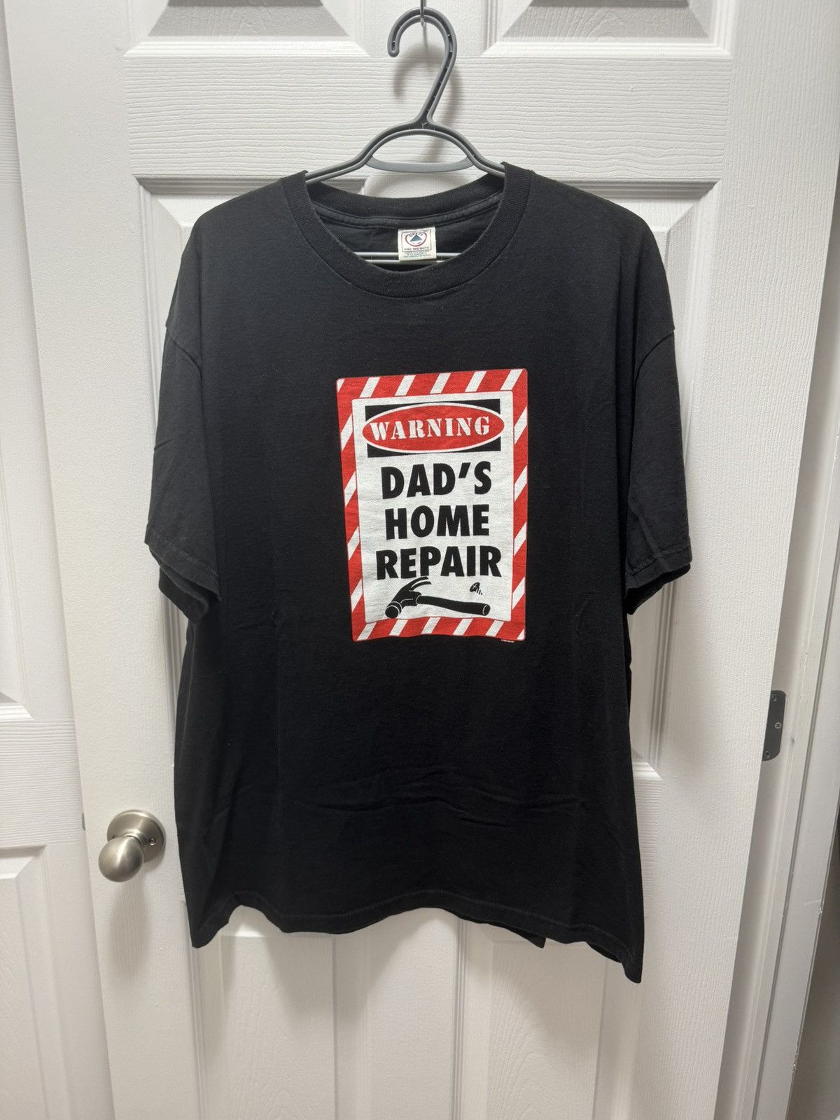 Delta × Vintage Delta Vintage 2000 Dad Home Repair Funny Humor Text Shirt Size US XL / EU 56 / 4 - 1 Thumbnail