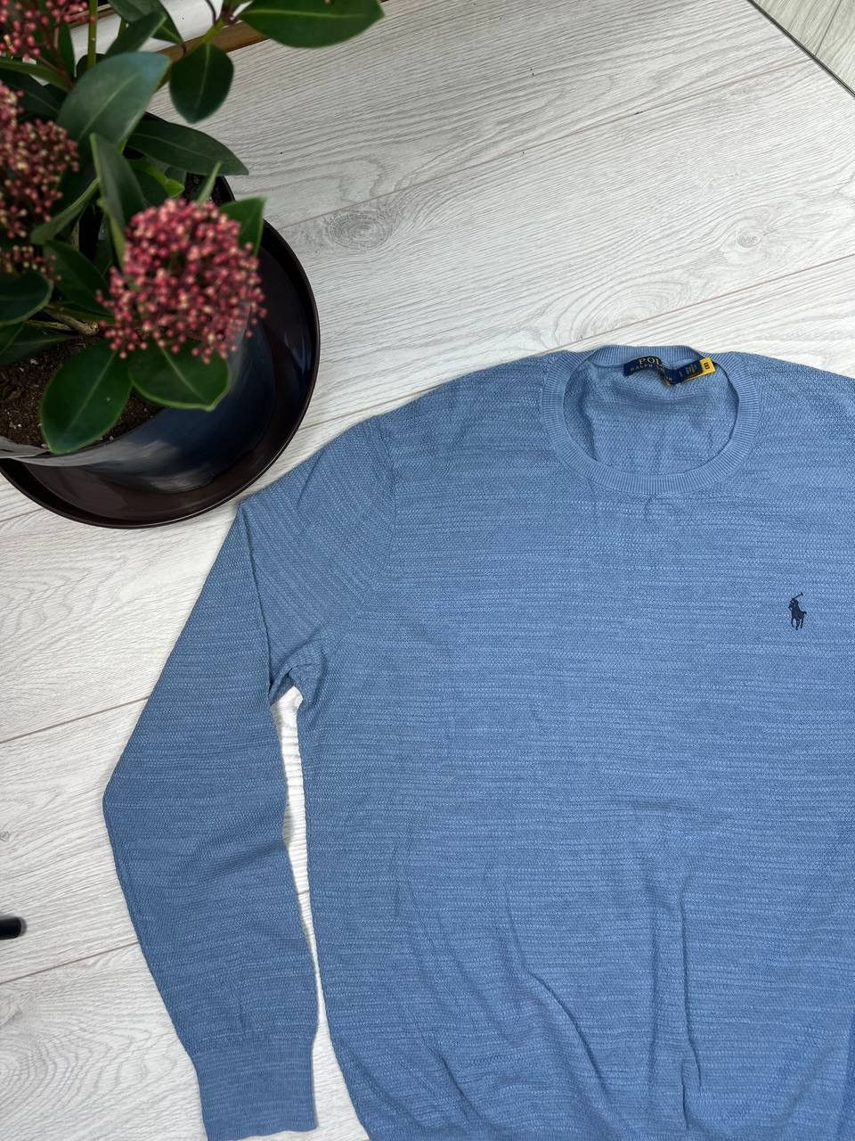 Polo Ralph Lauren × Vintage Vintage Polo Ralph Lauren Striped Boxy Sweater Y2K L Size US L / EU 52-54 / 3 - 3 Thumbnail