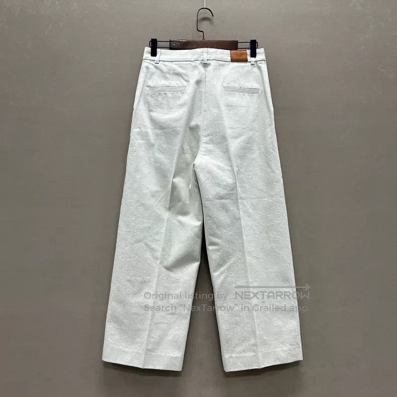 Hermes Hermes White Trousers Size 24" / US 00 / IT 34 - 2 Thumbnail