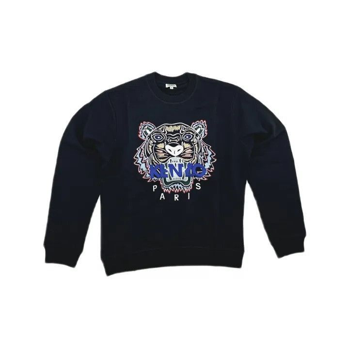 Kenzo Kenzo Long Sleeve Tiger Sweatshirt for Men -2507 Size US M / EU 48-50 / 2 - 2 Thumbnail