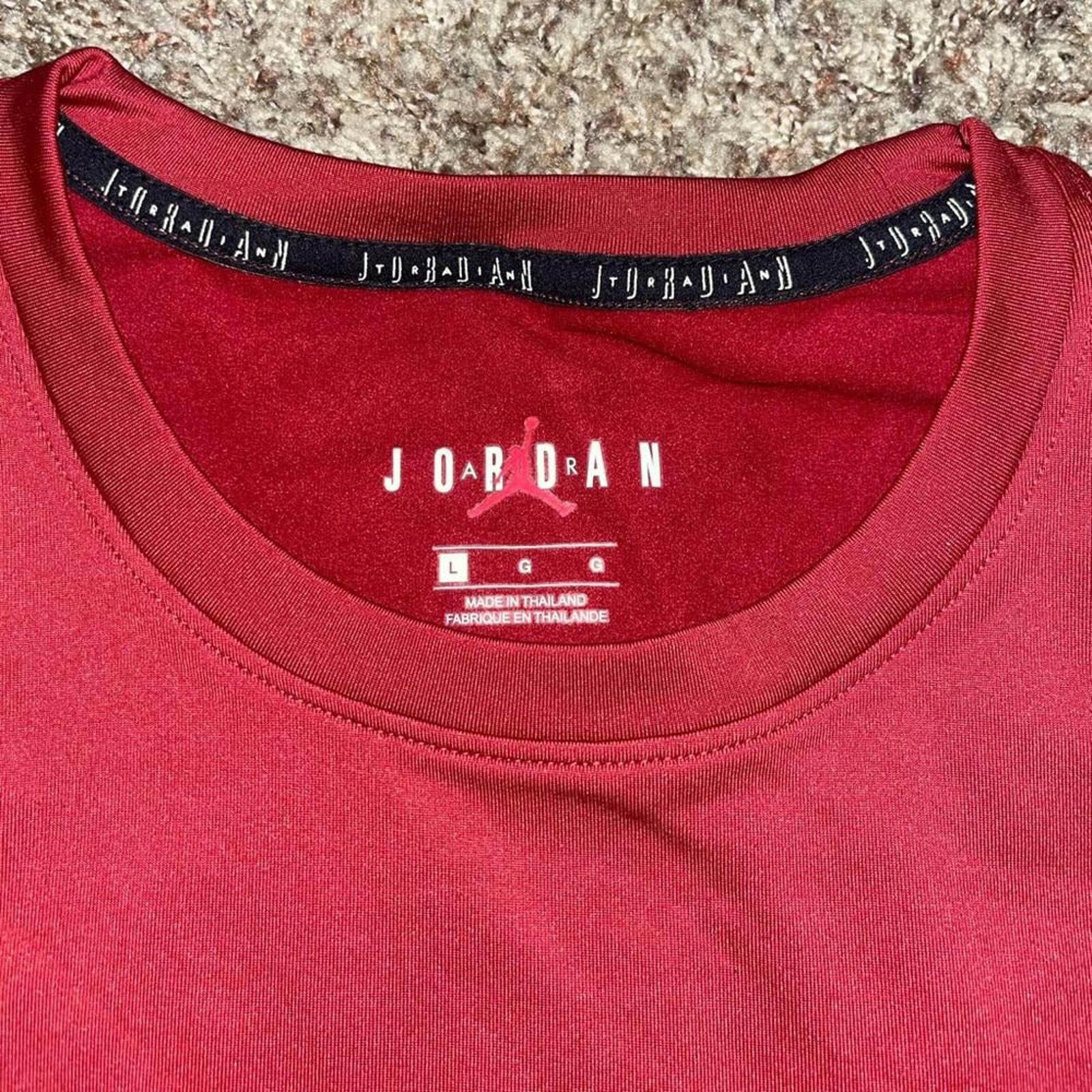 Jordan Brand Jordan OU Collage Long Sleeve Warm-Up Shirt Sample Size US L / EU 52-54 / 3 - 5 Thumbnail