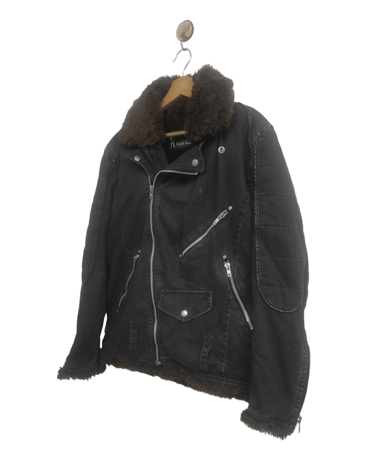 Japanese Brand Rescue Squad Fur Punk Style Size US L / EU 52-54 / 3 - 1 Thumbnail
