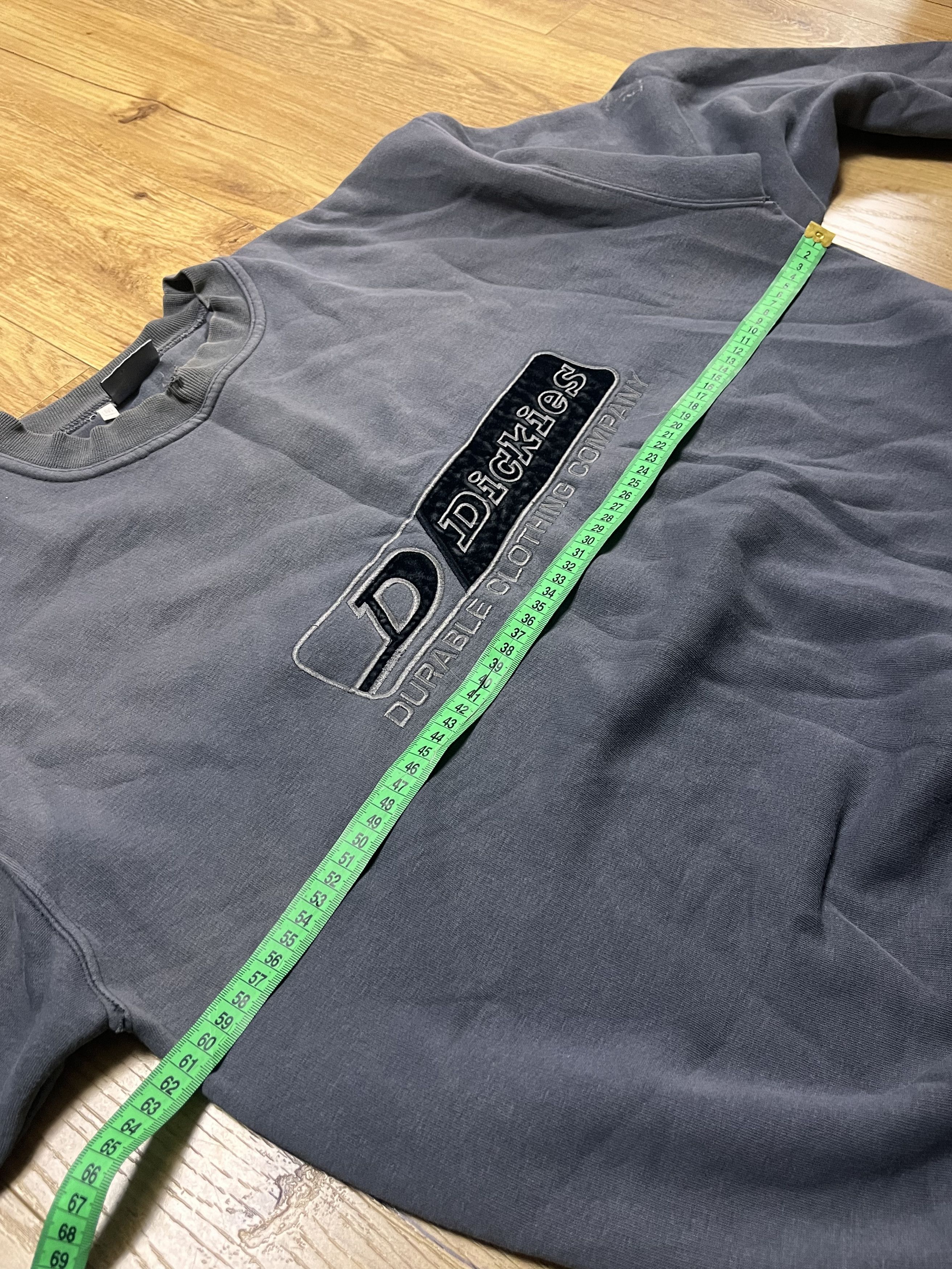 Dickies × Vintage Vintage Dickies Distressed Faded Y2k Sweatshirt Size US M / EU 48-50 / 2 - 5 Thumbnail