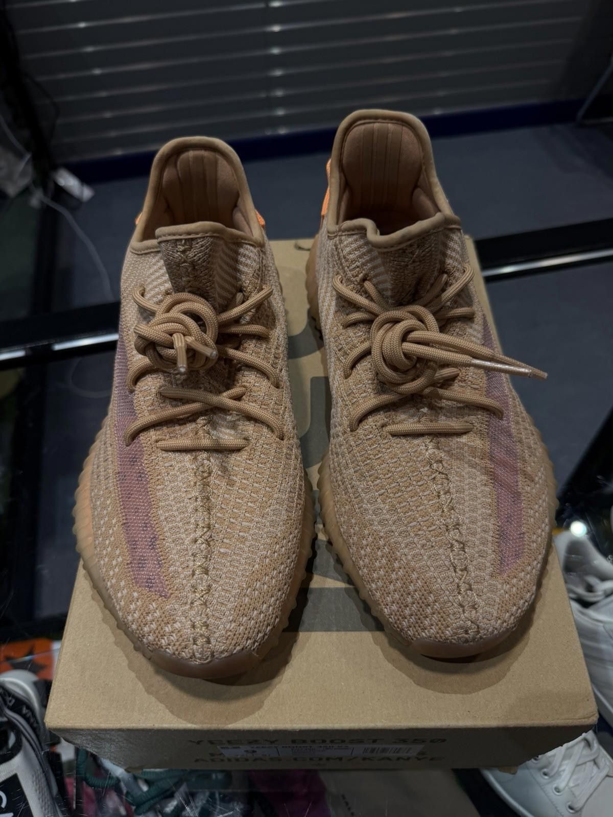 Adidas Size 9 - Adidas Yeezy Boost 350 V2 Clay (EG7490) Size US 9 / EU 42 - 7 Thumbnail