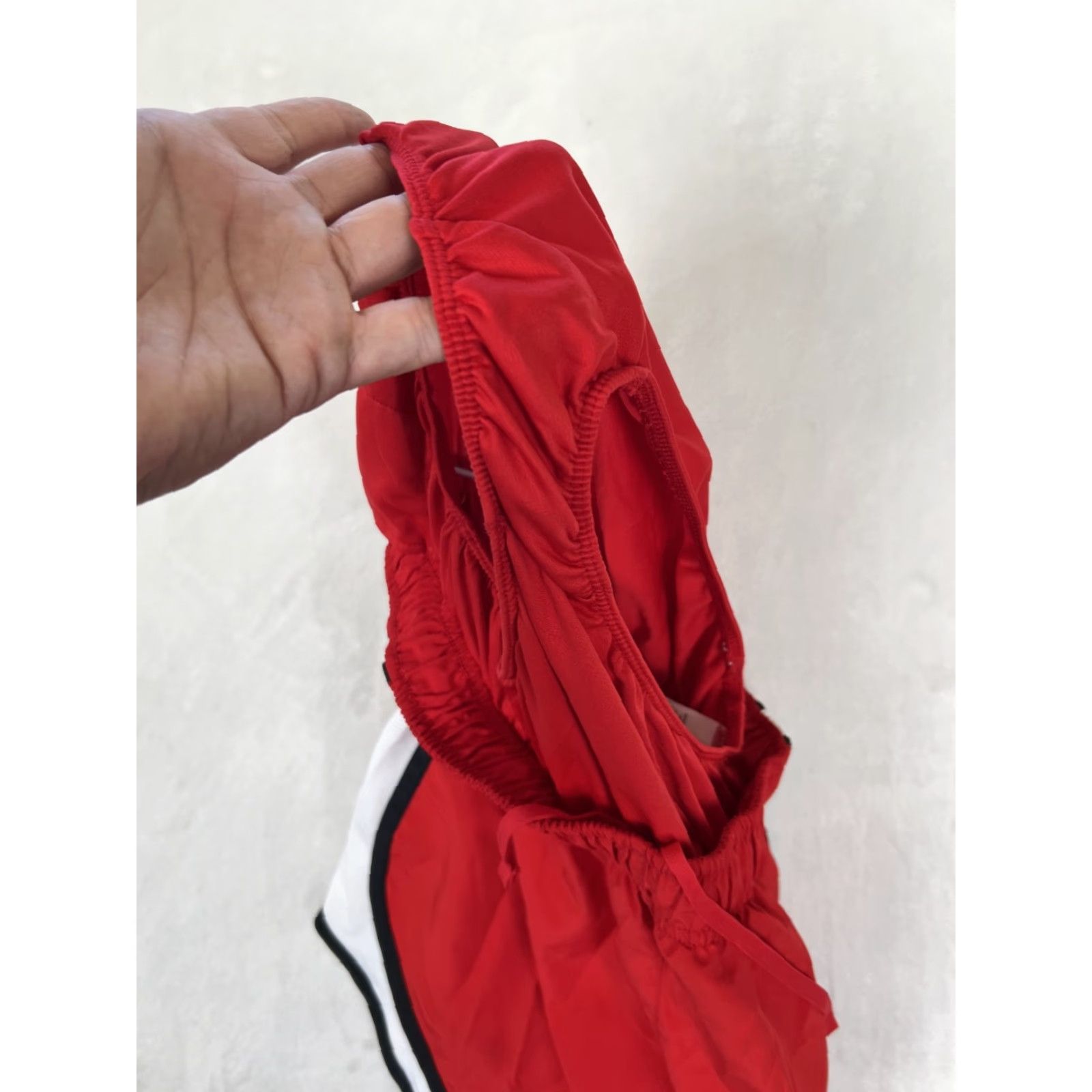 Nike Nike Dri-Fit Running Shorts Women’s Size Small Red Swoosh Gym Athletic Size 28" / US 6 / IT 42 - 6 Thumbnail