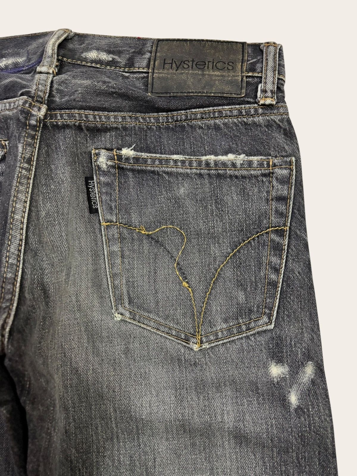 Hysteric Glamour Exclusive🔥 Hysteric Glamour x Destroy All Monsters Jeans Size US 30 / EU 46 - 11 Thumbnail
