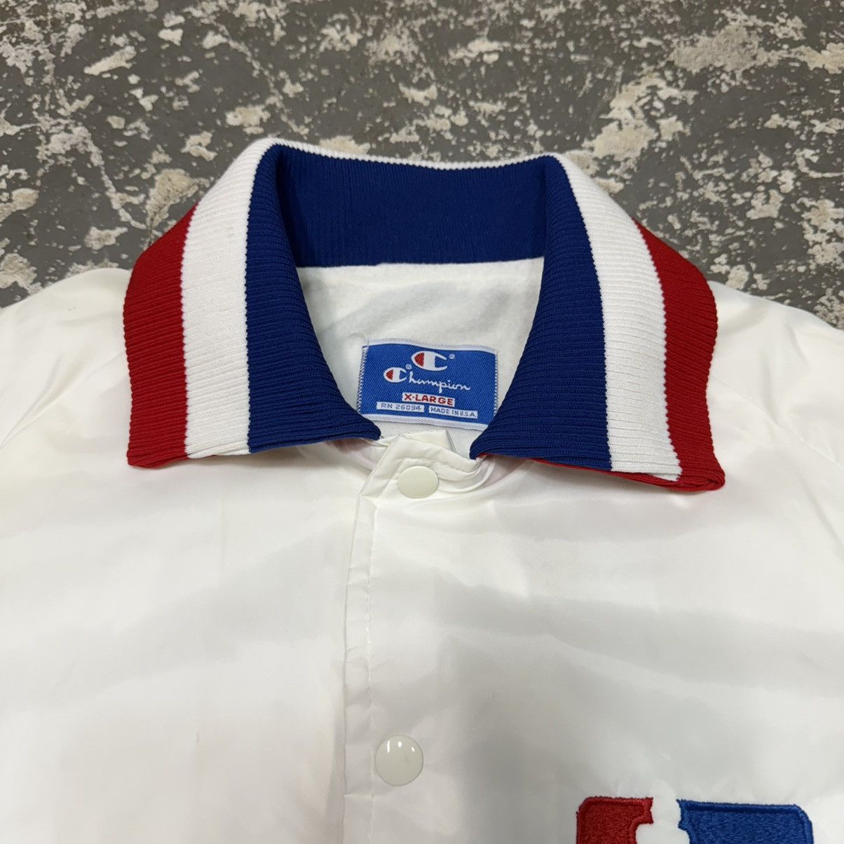 Champion Vintage Champion USA Wrestling Varsity Jacket USA White NWT Size US L / EU 52-54 / 3 - 7 Thumbnail
