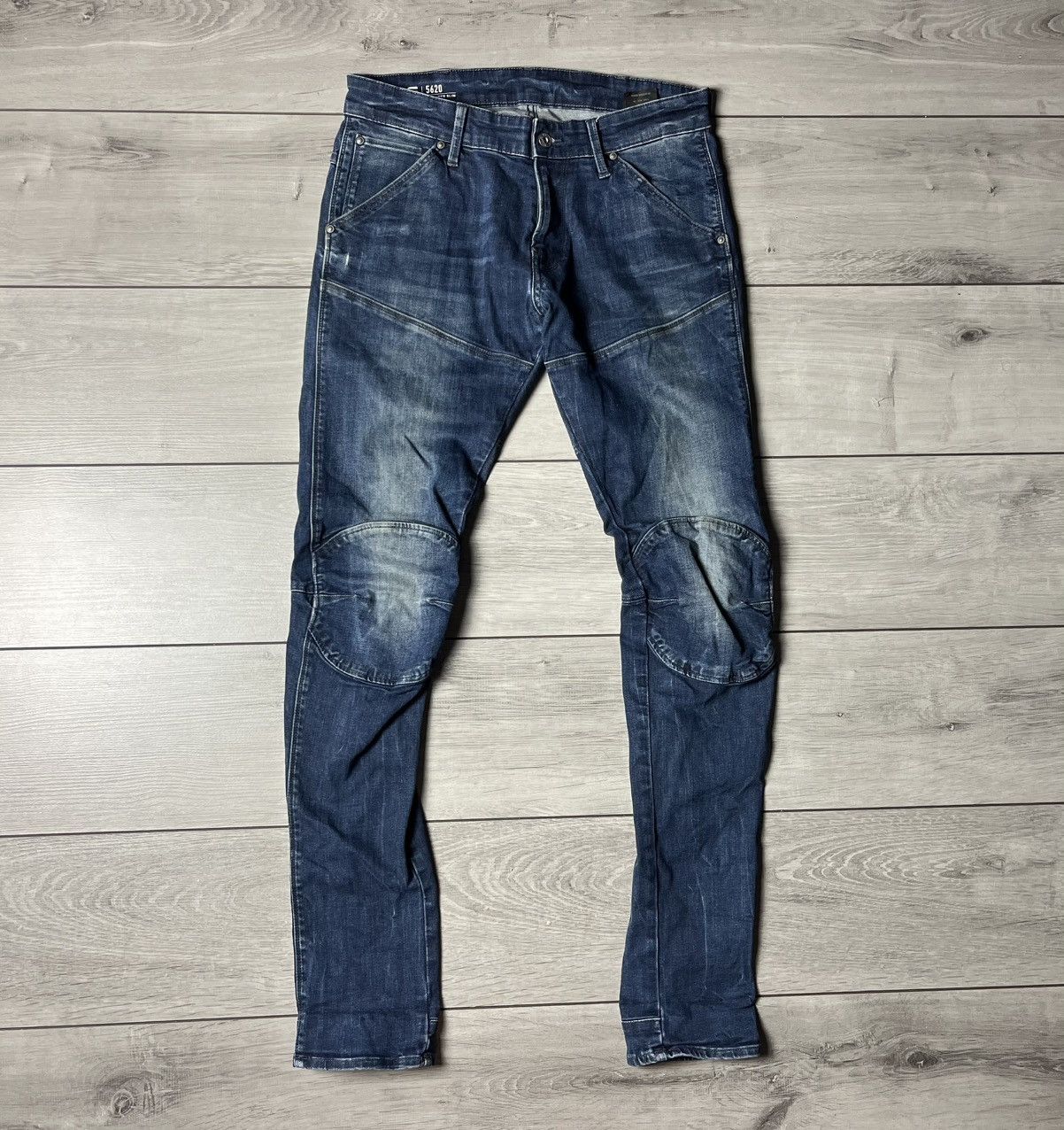G-Star G star raw denim biker jeans 3D super slim size 31/34 Size US 31 - 1 Thumbnail