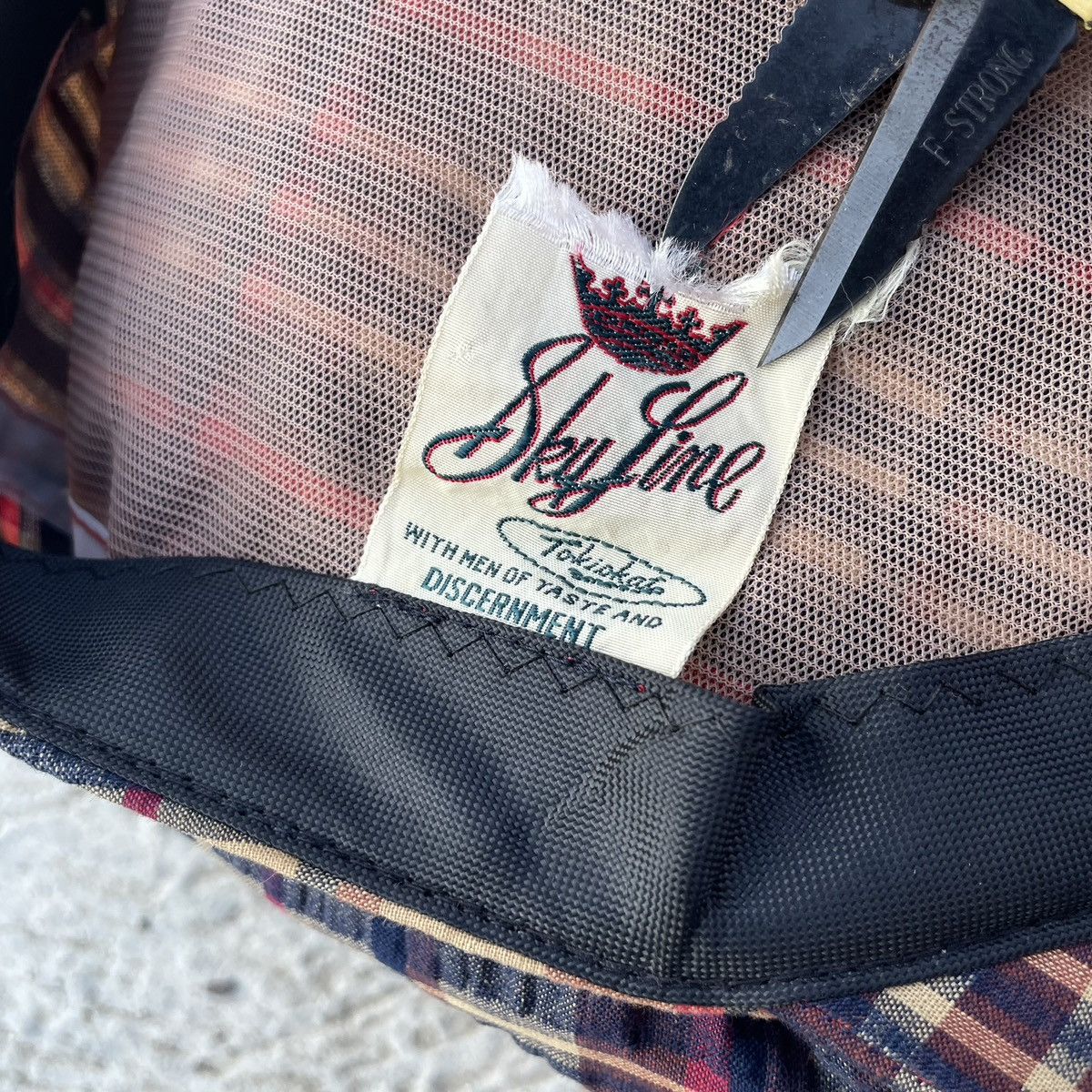 Japanese Brand × Vintage Vintage Tartan flat cap by skyline Size ONE SIZE - 11 Thumbnail