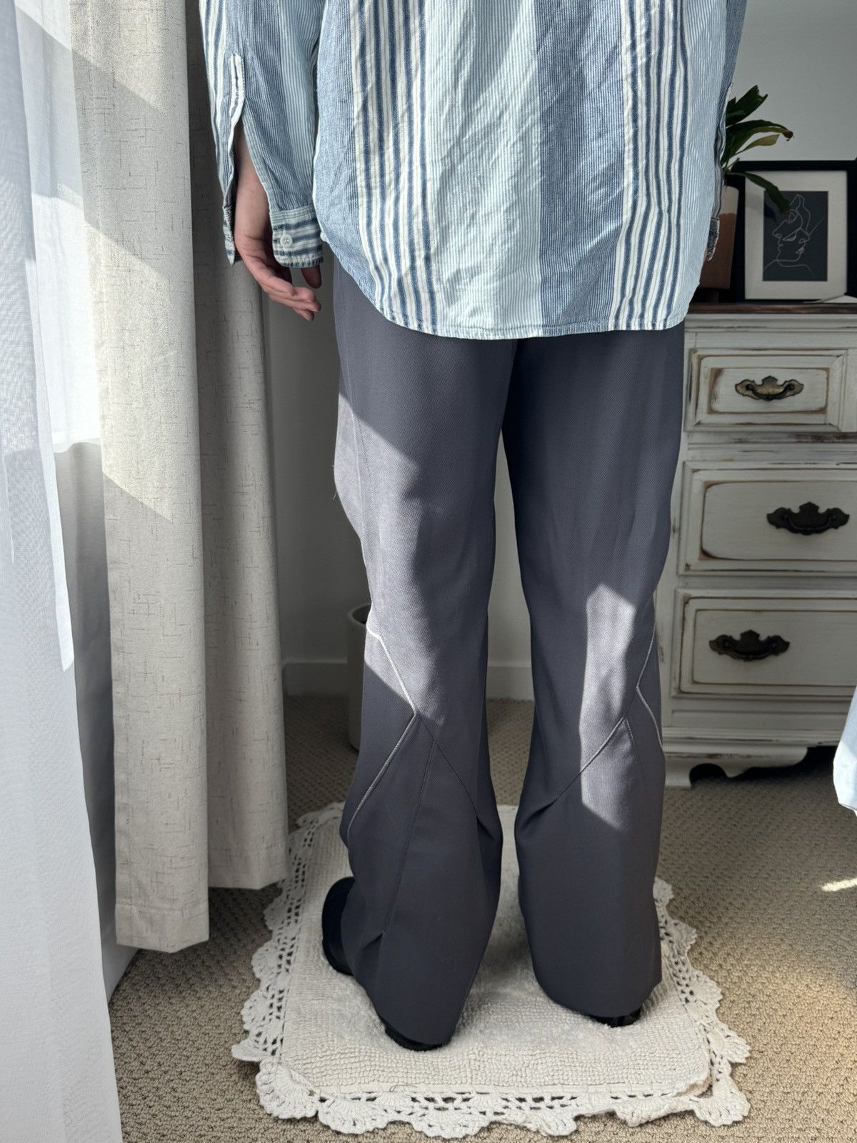 Kiko Kostadinov Ohne K-Dart trousers (hemmed) Size US 32 / EU 48 - 10 Thumbnail