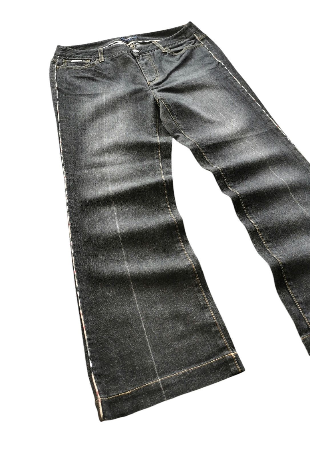 Burberry Vintage Burberry Flare Jeans Size 30" / US 8 / IT 44 - 11 Thumbnail