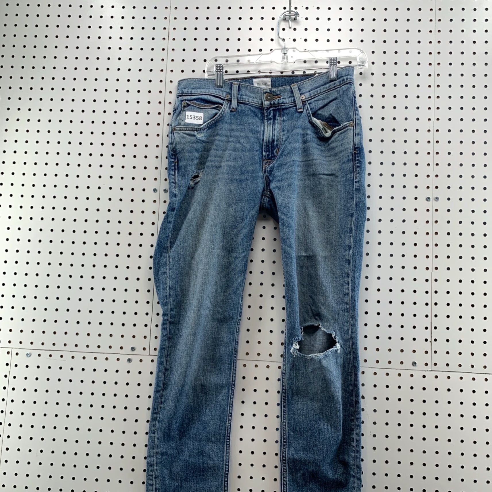 Hudson Hudson Jeans Blake Slim Straight Blue Pants 31 x 31 Mens Size US 31 - 7 Thumbnail