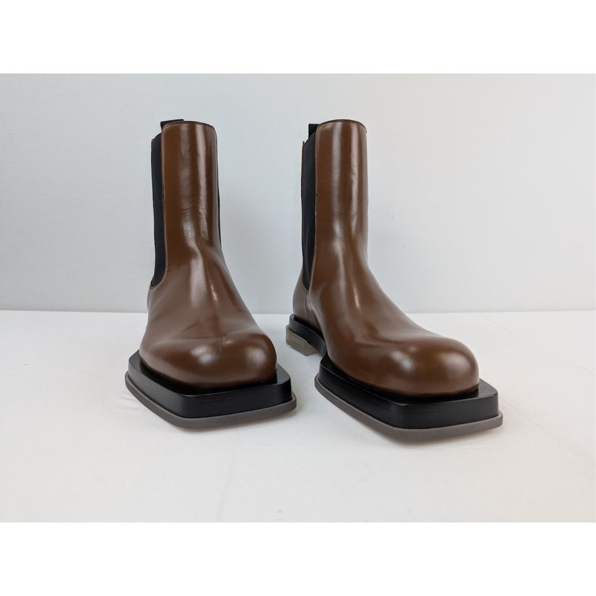 Bottega Veneta o1rshd1 dup / Lug Boots in Brown Size US 7 / EU 40 - 5 Thumbnail
