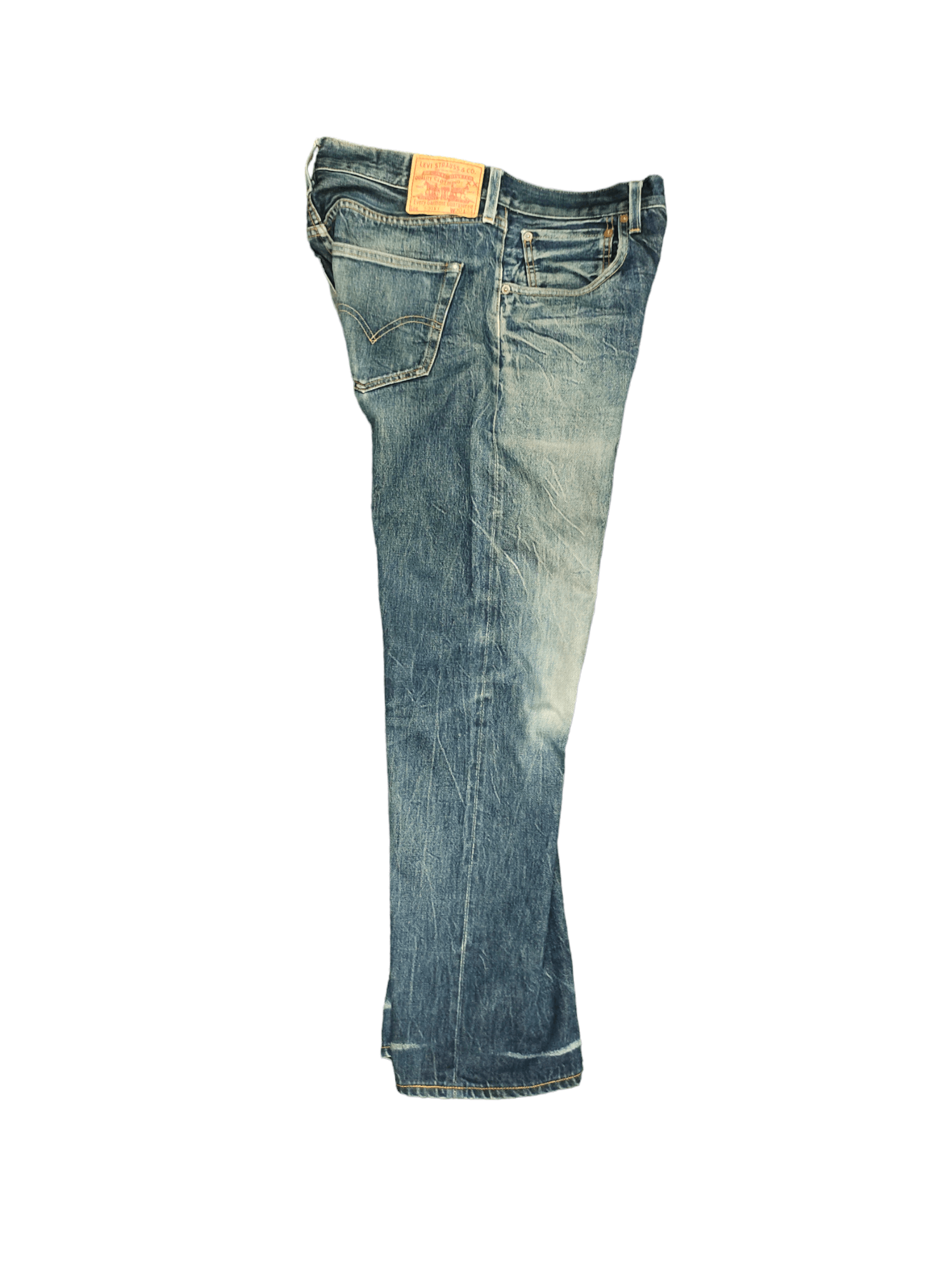 Levi's Vintage Clothing Vintage Levis 501xx Lvc Clawmarks Selvedge Jeans Big E Size US 30 / EU 46 - 7 Thumbnail