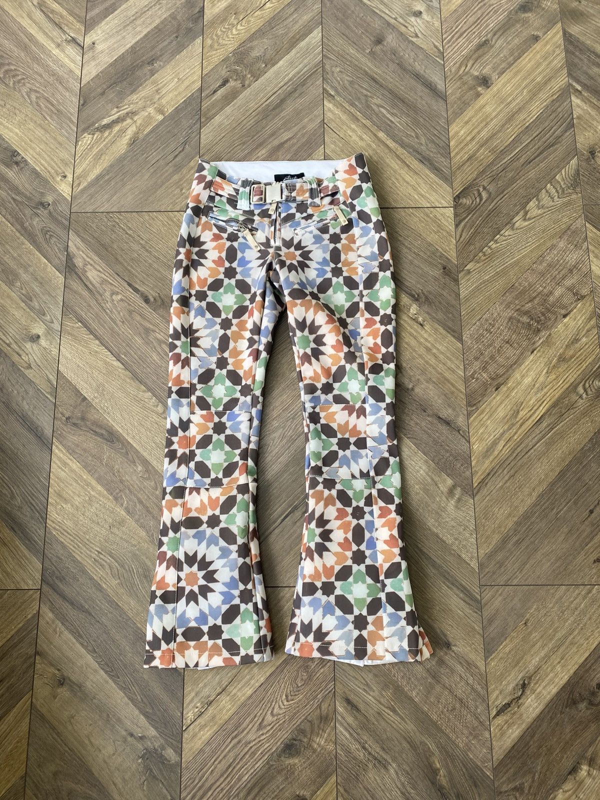 JET SET Vintage Jet Set Multicolour Women’s Ski pants Size 25" / US 0 / IT 36 - 2 Thumbnail