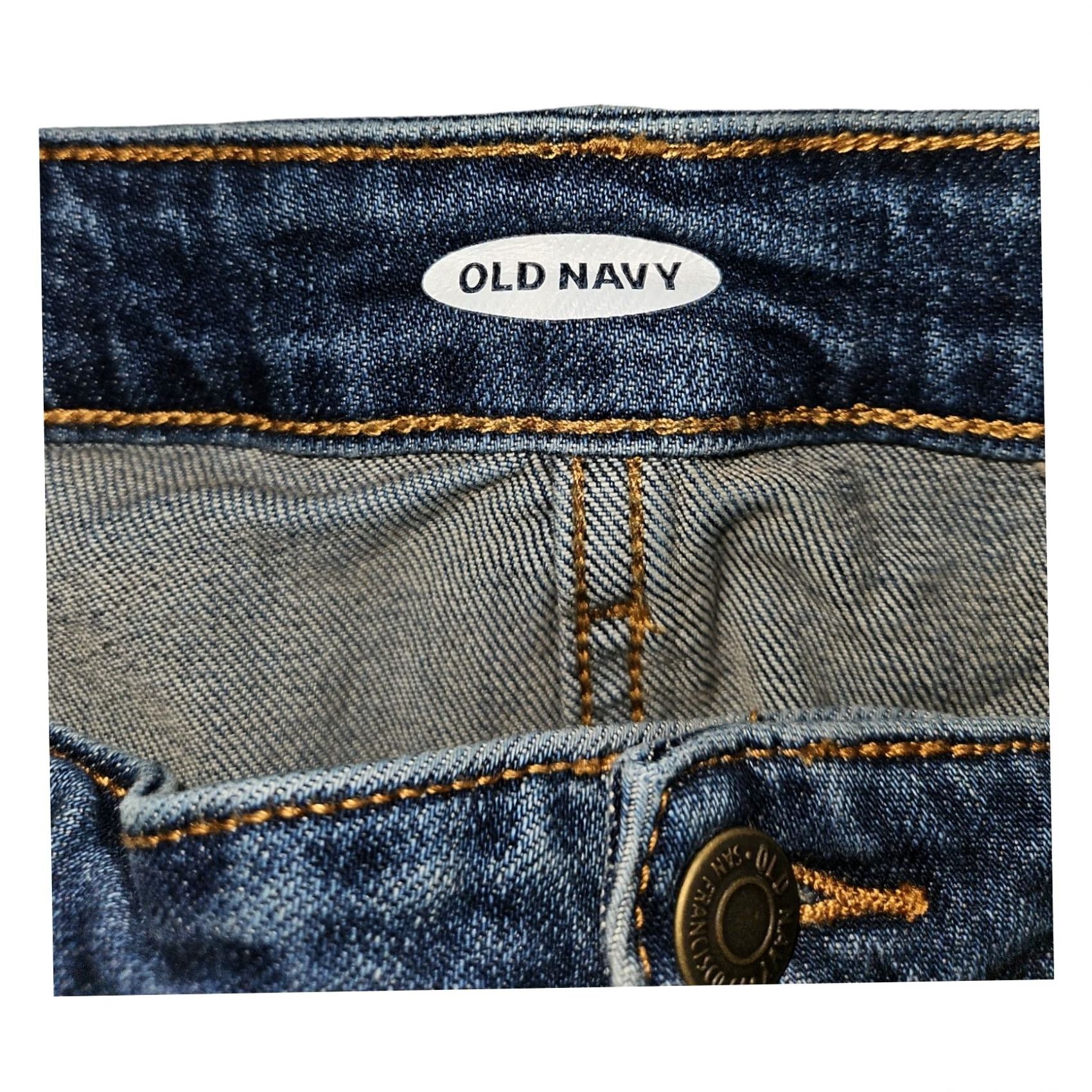 Old Navy Old Navy Denim Pencil Skirt Women's 16 Pockets Blue Denim Casual Preppy Workwear Skirt Womens 16 Size 38" / US 16 / IT 52 - 3 Thumbnail
