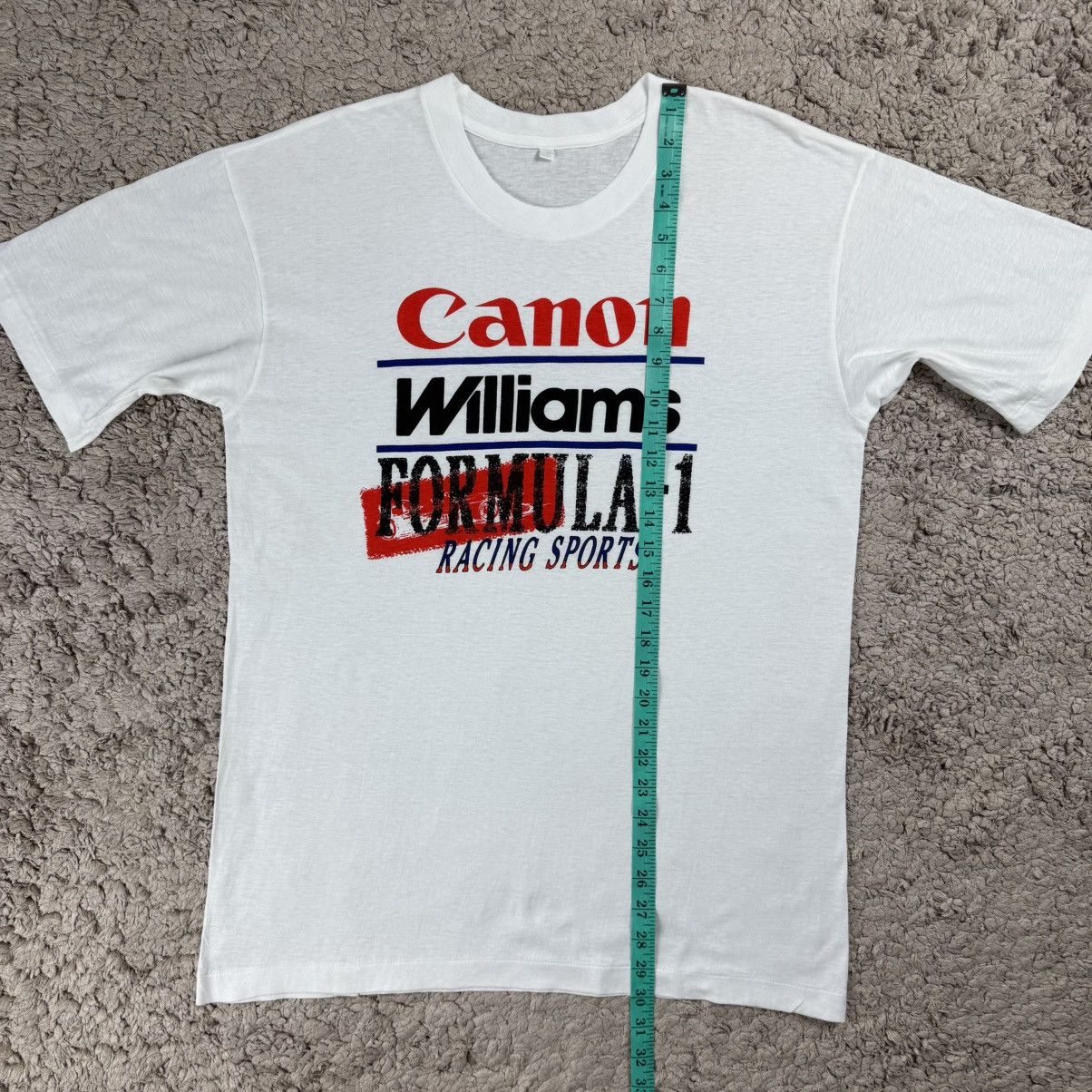 Formula 1 Vintage Promo Canon Williams Racing Sport Formula 1 T-shirt Size US L / EU 52-54 / 3 - 11 Thumbnail